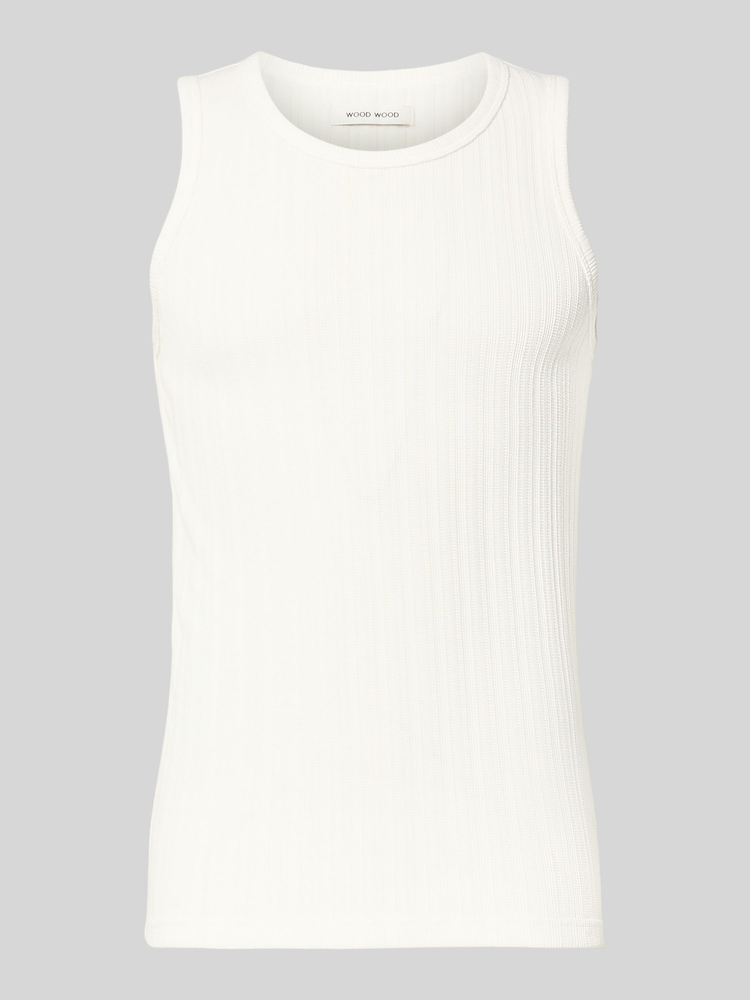 Wood Wood Herren Tanktop - Weiß - L