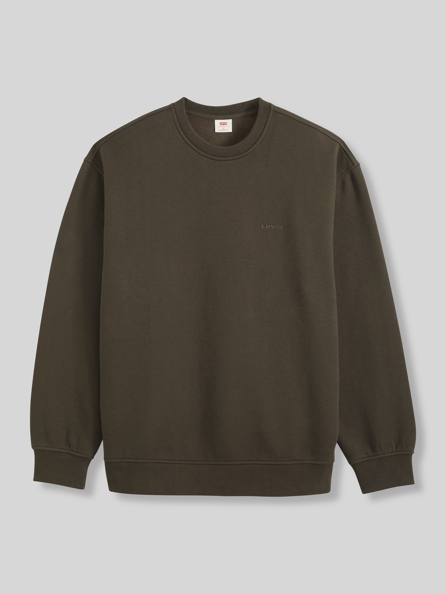 Levi's® Herren Khaki Sweatshirts, Grün, Gr. M