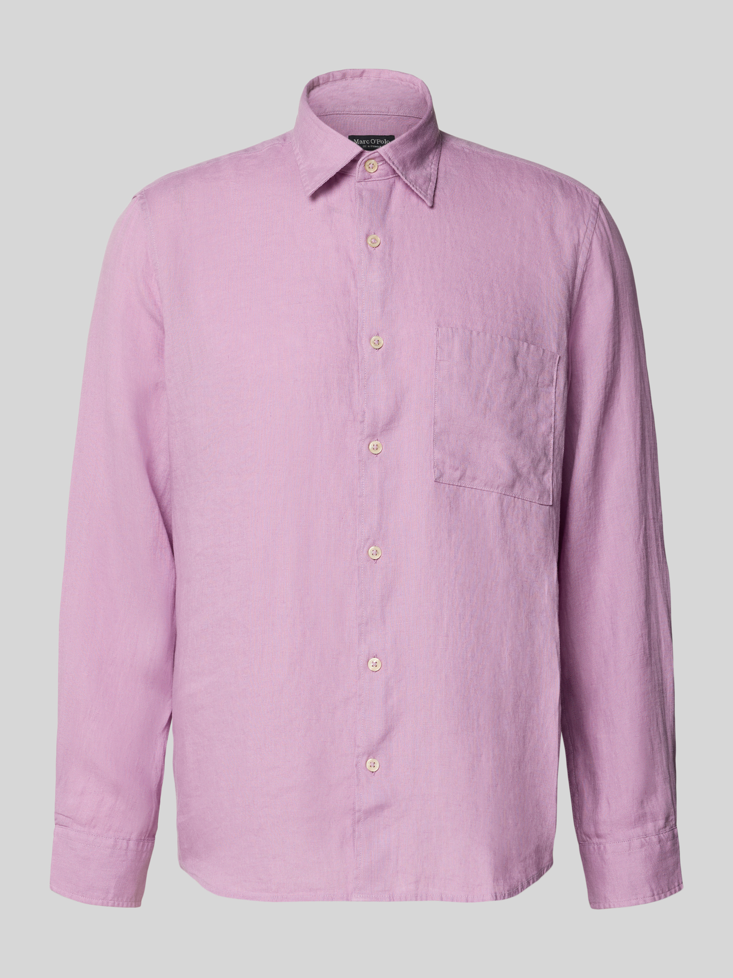 Marc O'polo Casual - Kentkragen-Hemd Regular Scattered Orchid - Gr. - Xl - Bild 4