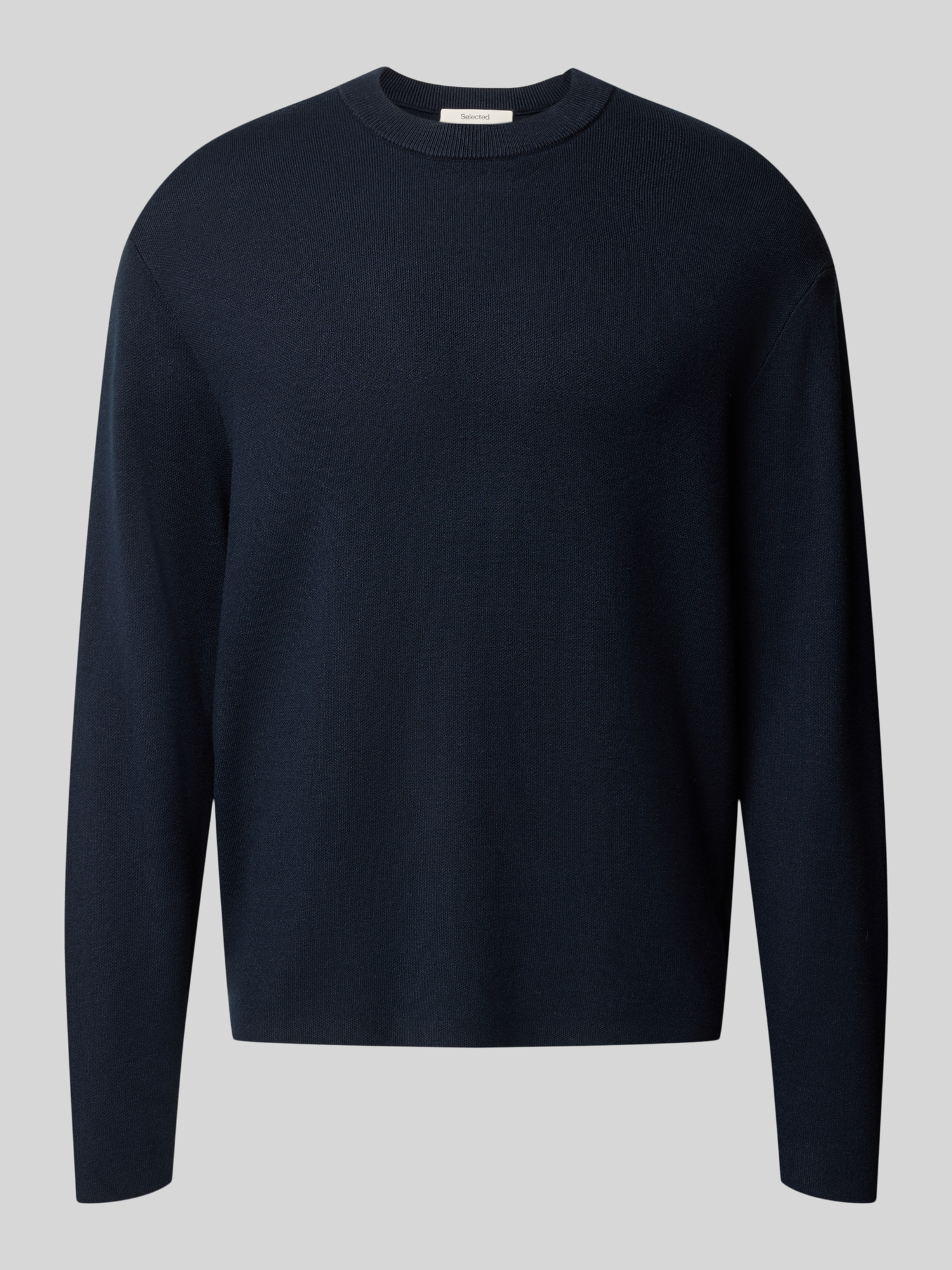 Selected Herren Sky Captain Rundhalspullover "Slmteller Fn Crew Neck Noos" Viskosemischung Regular Fit erhältlich in Größe L/M/S/XL/XXL von Baur - Bild 5