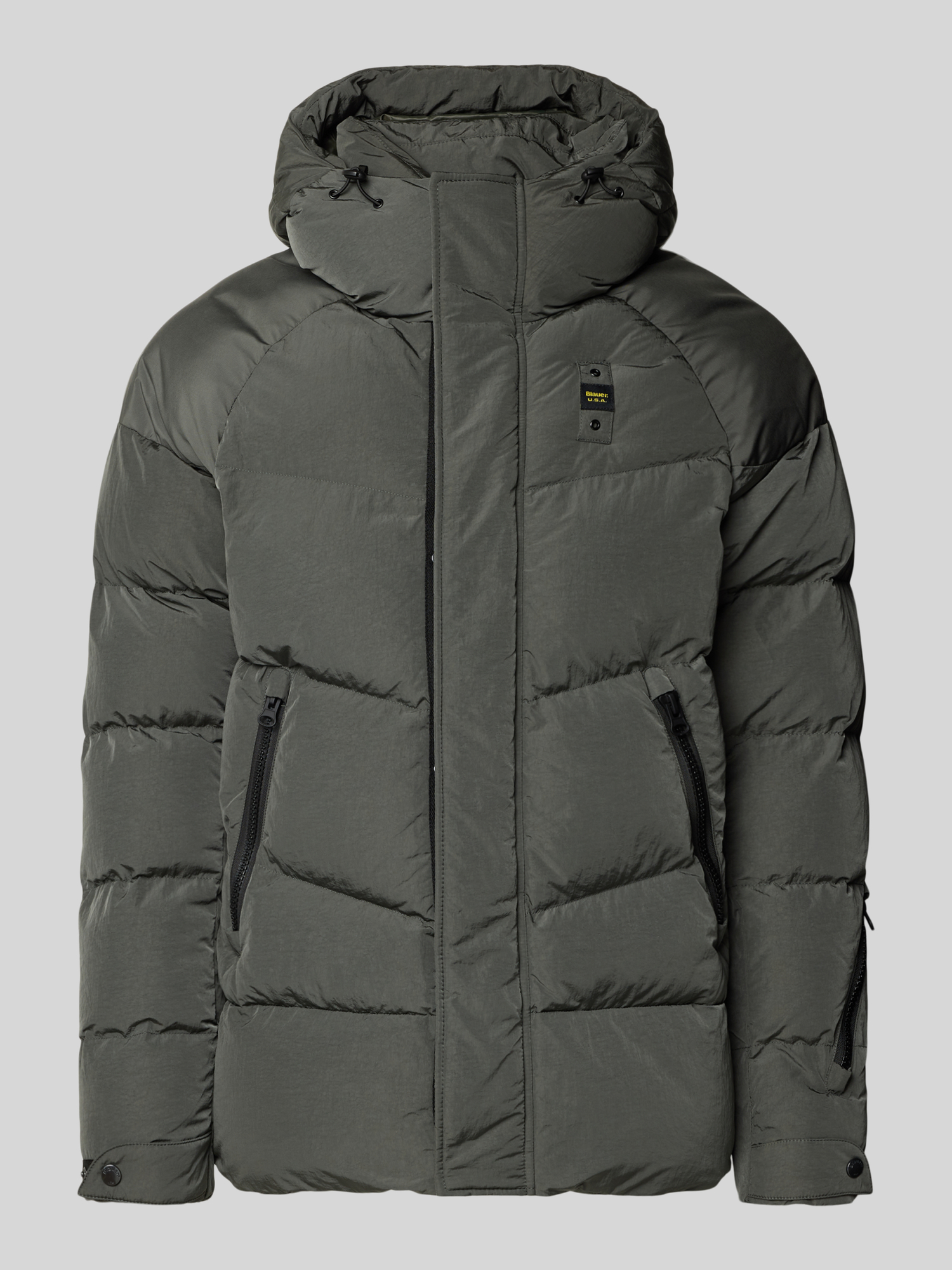 Blauer Usa Herren Puffer Jacke - Graphit - XL