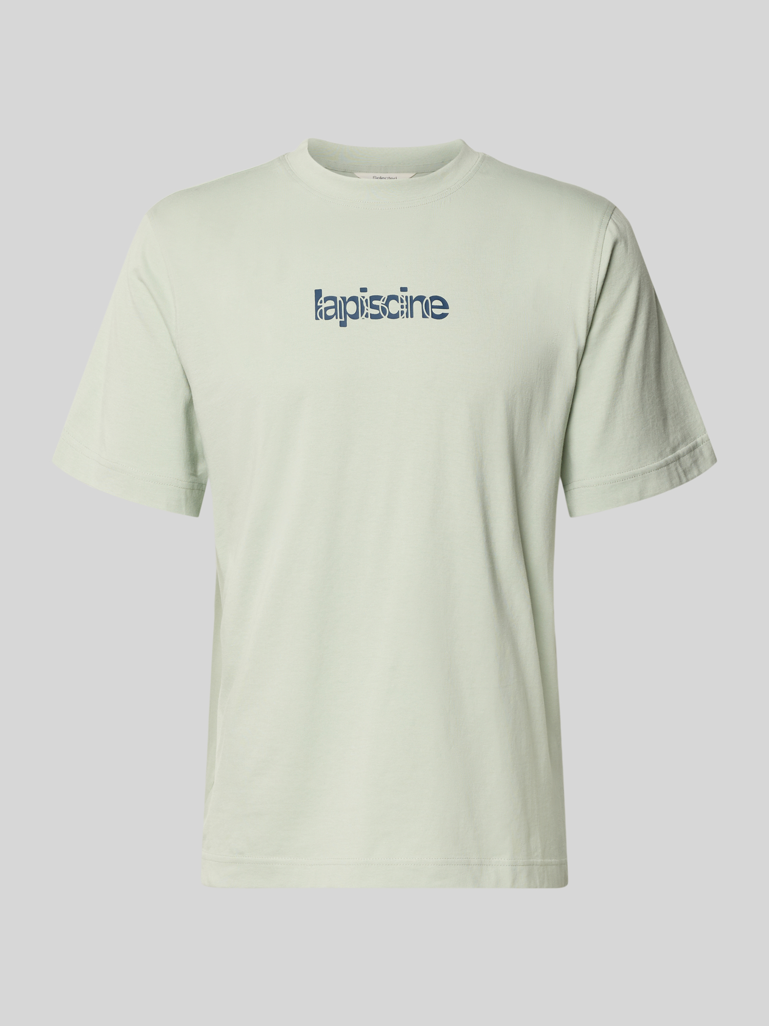 Selected Homme - T-Shirt - Bio-Baumwolle - Mint - L