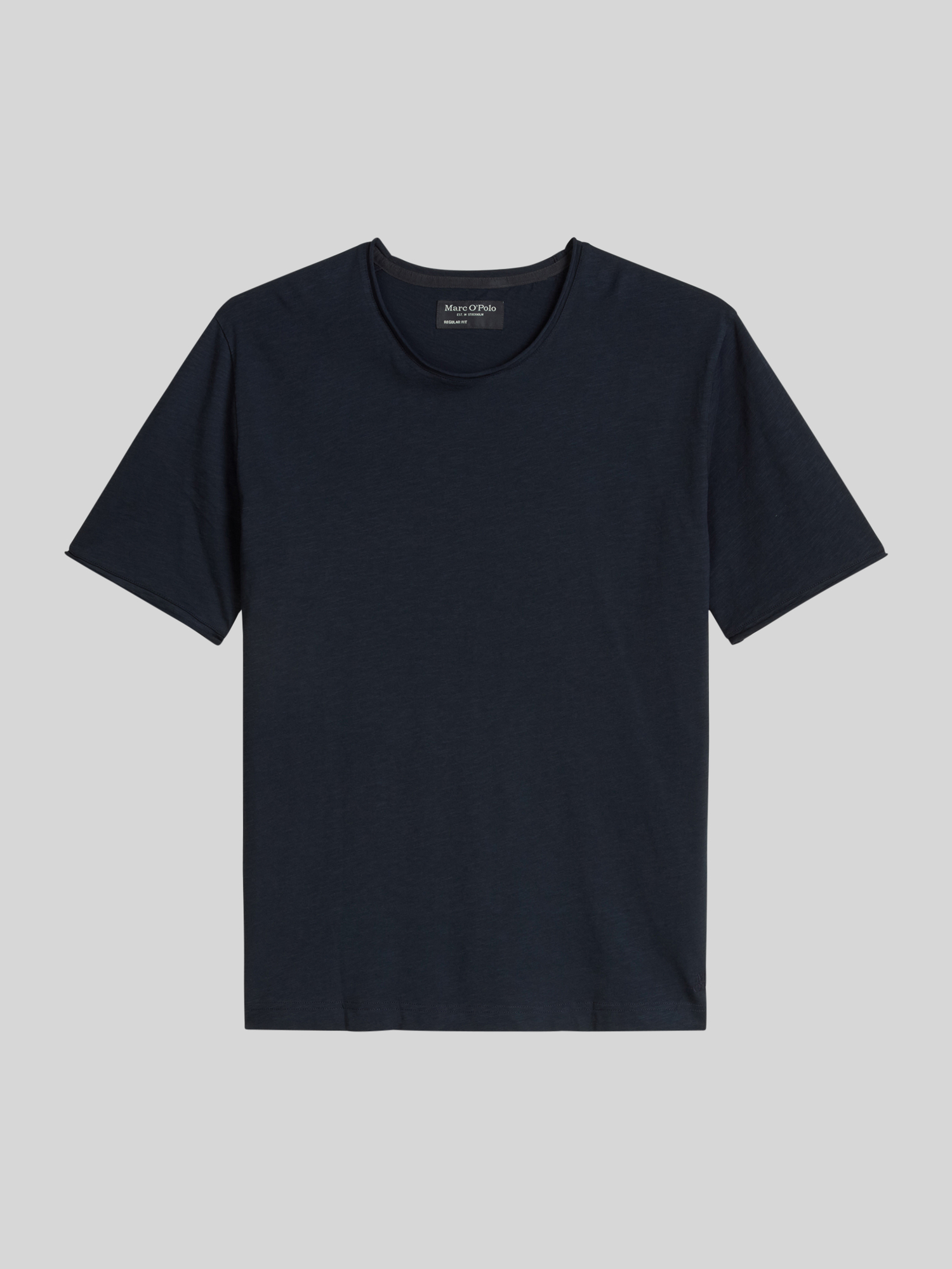 Marc O'Polo Herren T-Shirt Marine L - Bild 2