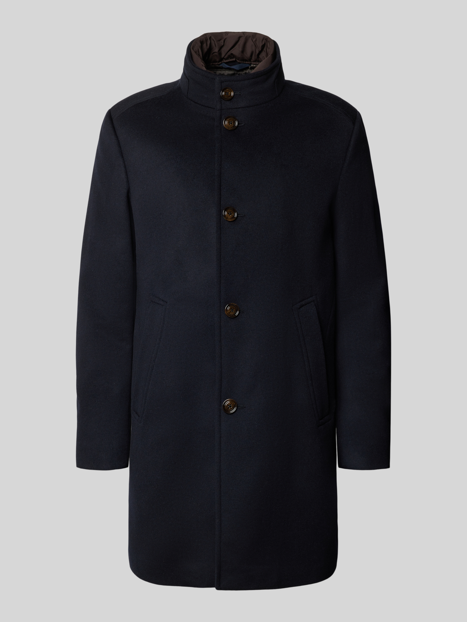 Joop! Collection Herren Marine Klassische Mäntel, Blau, Gr. 54