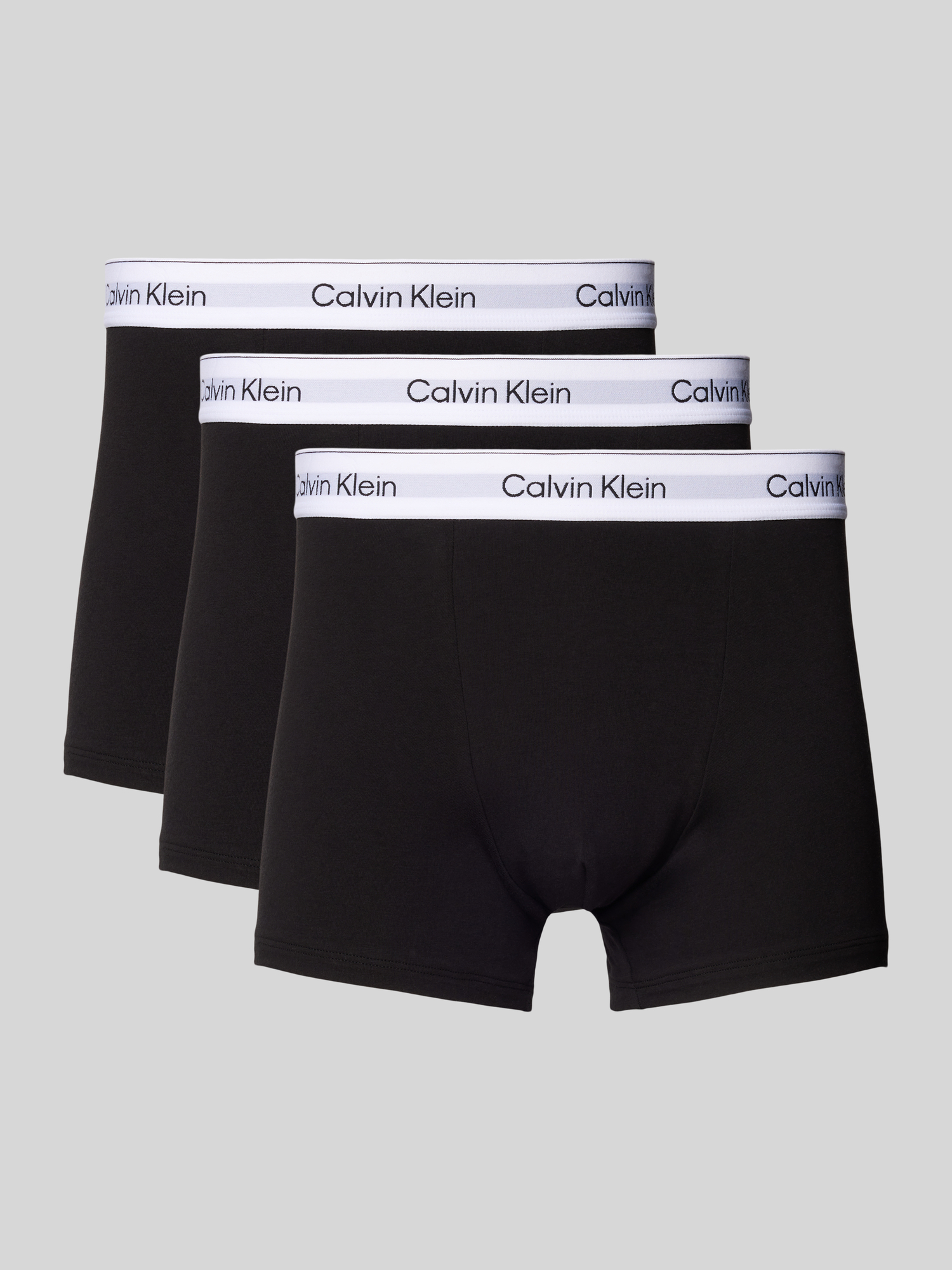 Joom Calvin Klein Herren Weiß Buchstabenlogo Bequeme Lässige Mittelhohe Boxershorts Europäische Version 3Er-Pack Unterwäsche Lv00nb4286-Ub1 Cm - Bild 13