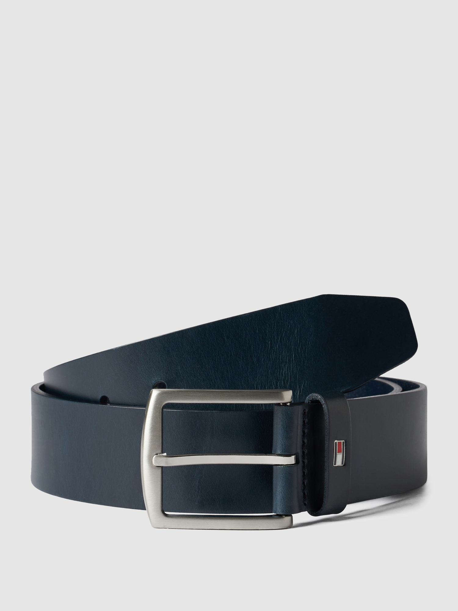 Tommy Hilfiger - Ledergürtel - Marine - Herren - Größe 85 - Bild 4