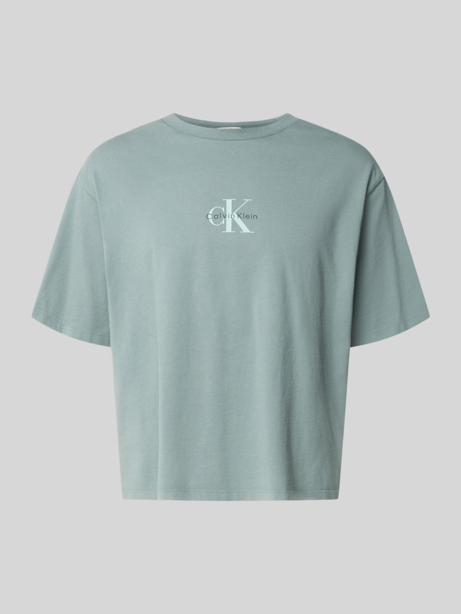 Calvin Klein Jeans - Herren T-Shirt - L - Grün
