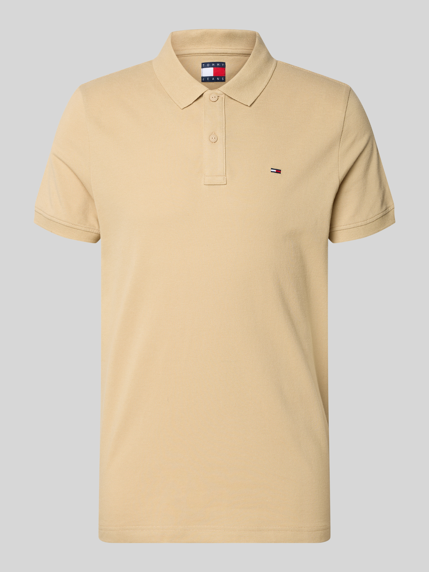 Tommy Jeans - Herren - Poloshirt - XL - Beige