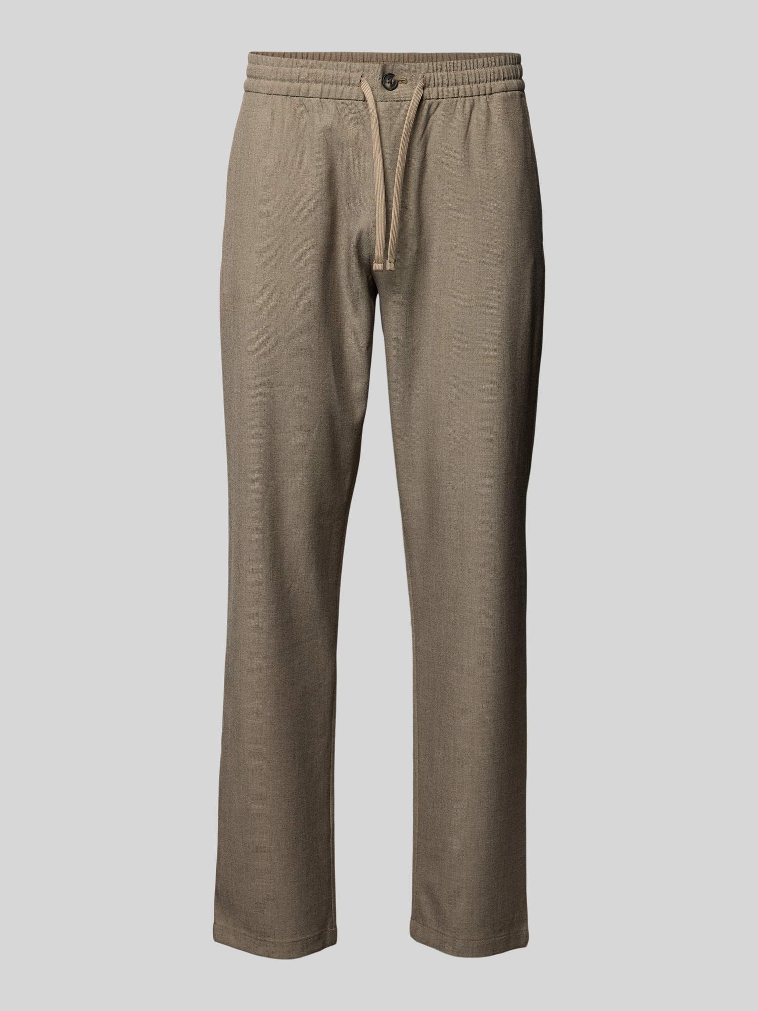 Selected Homme Weite Hose Herren Gr. XL Sand Melange