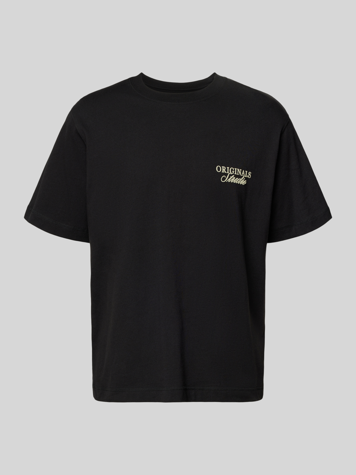 jack & jones Herren T-Shirt Rundhals M Schwarz