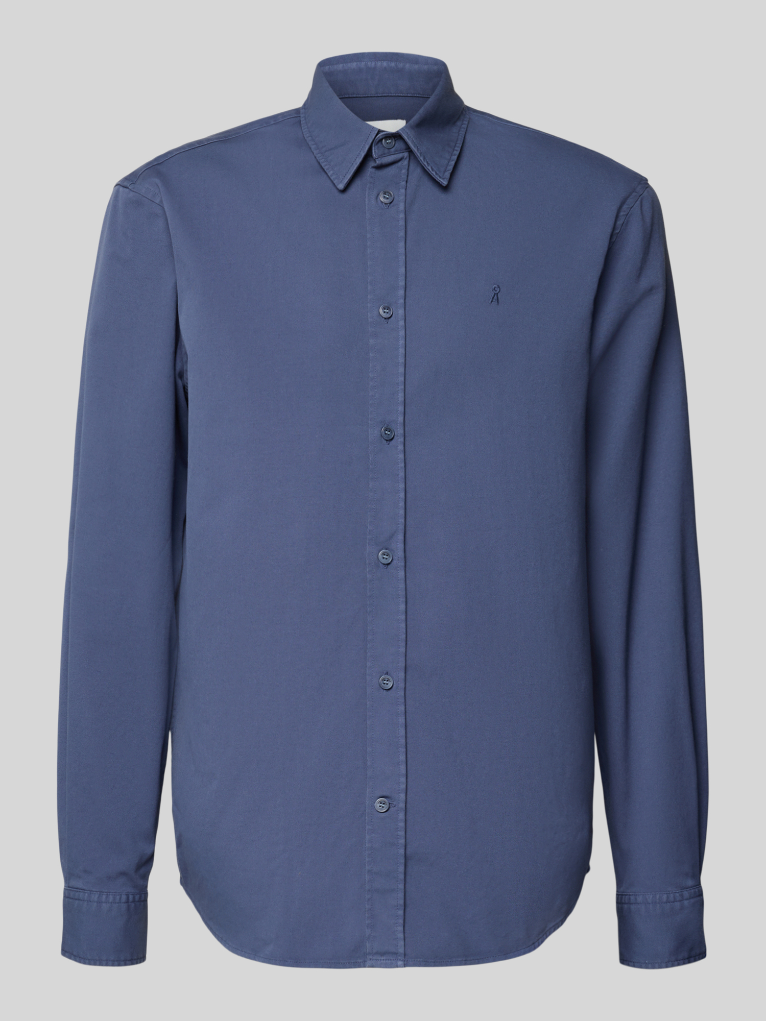 ARMEDANGELS Herren Freizeithemd Relaxed Fit S Rauchblau Denim