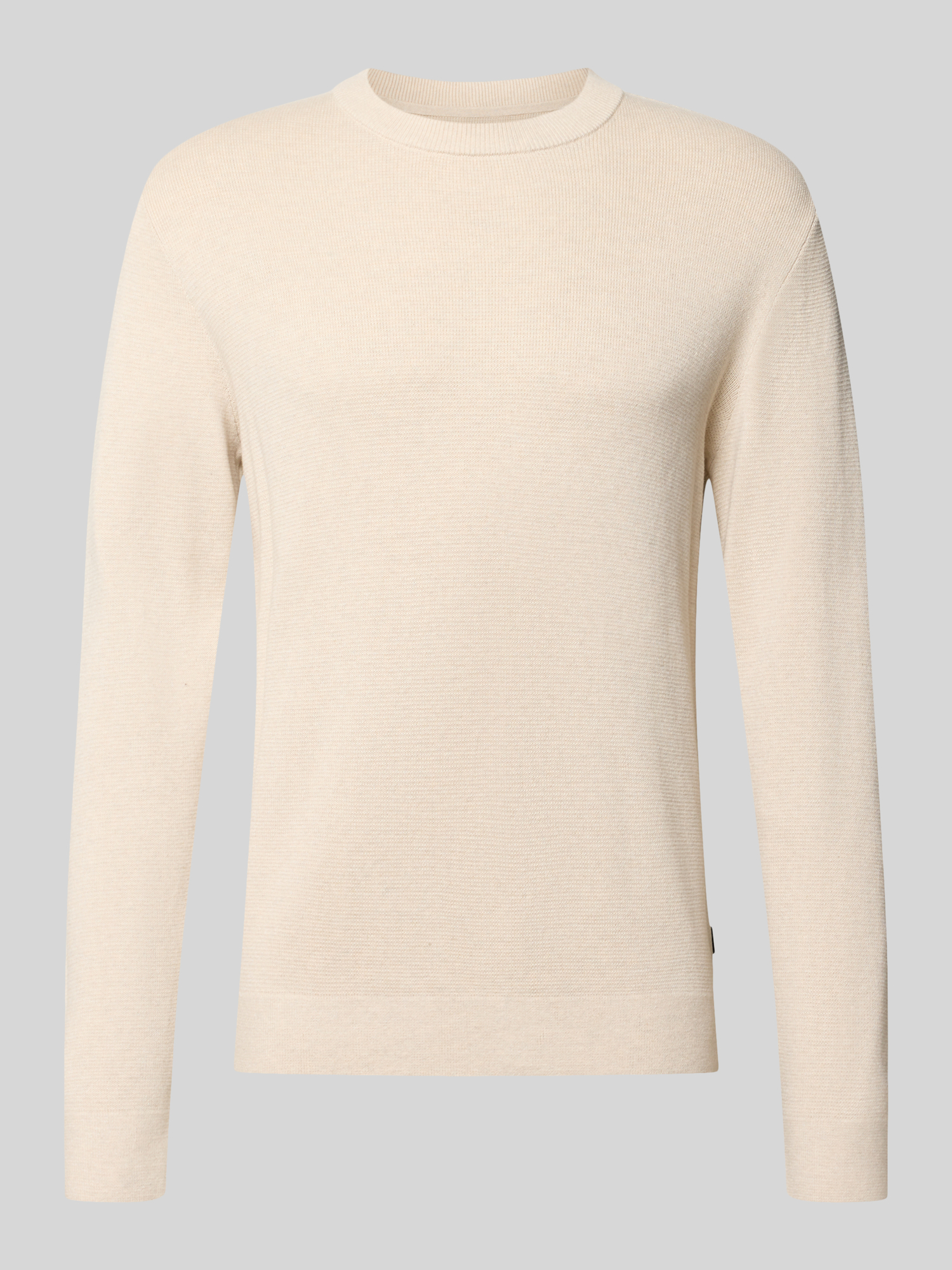 VAN GRAAF Jack & Jones Herren Sand Strickpullover Baumwolle Beige, Extra Groß - Bild 10
