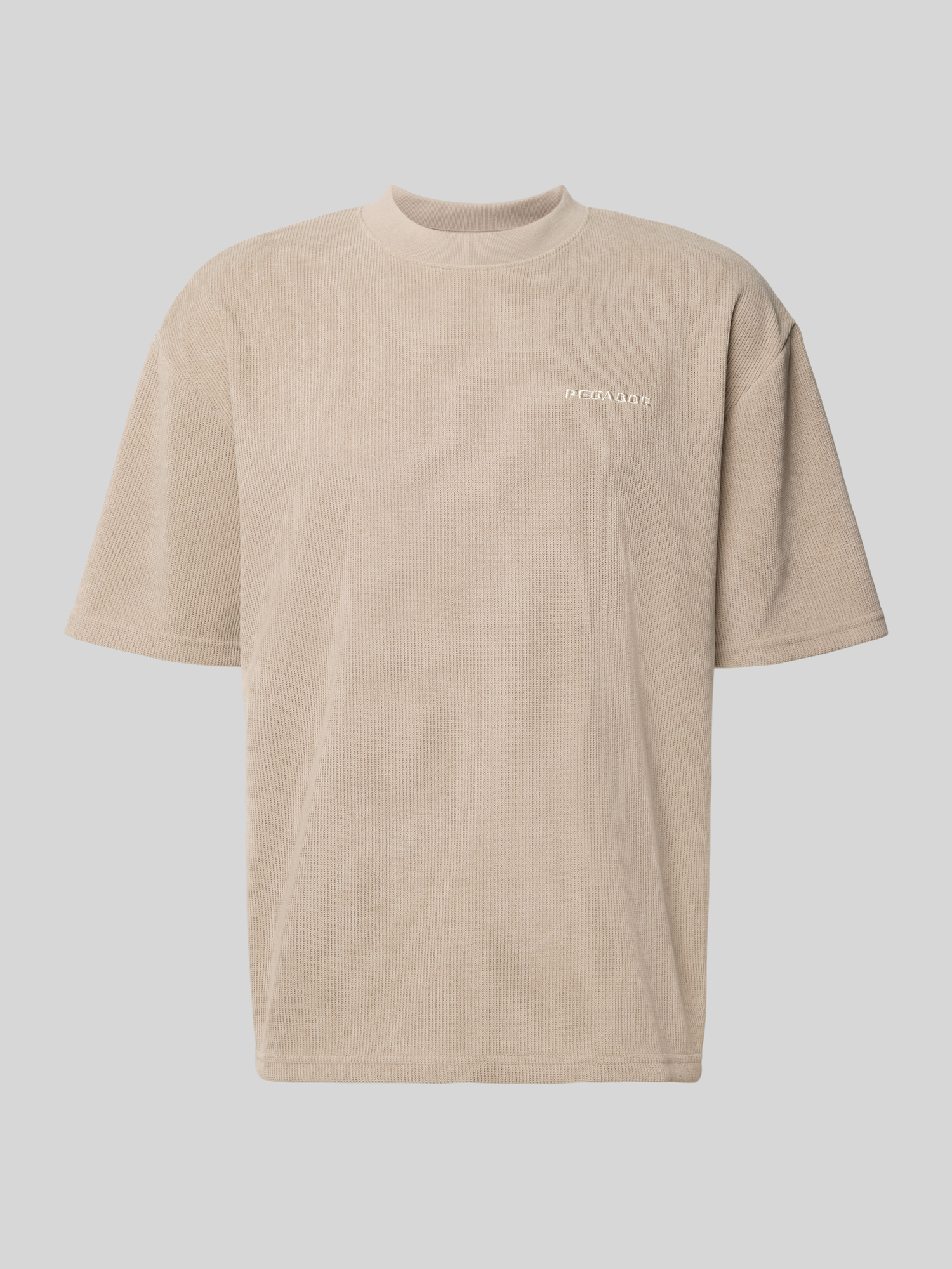 PEGADOR - Herren - T-Shirt - Oversized Lagos - XXL - Taupe