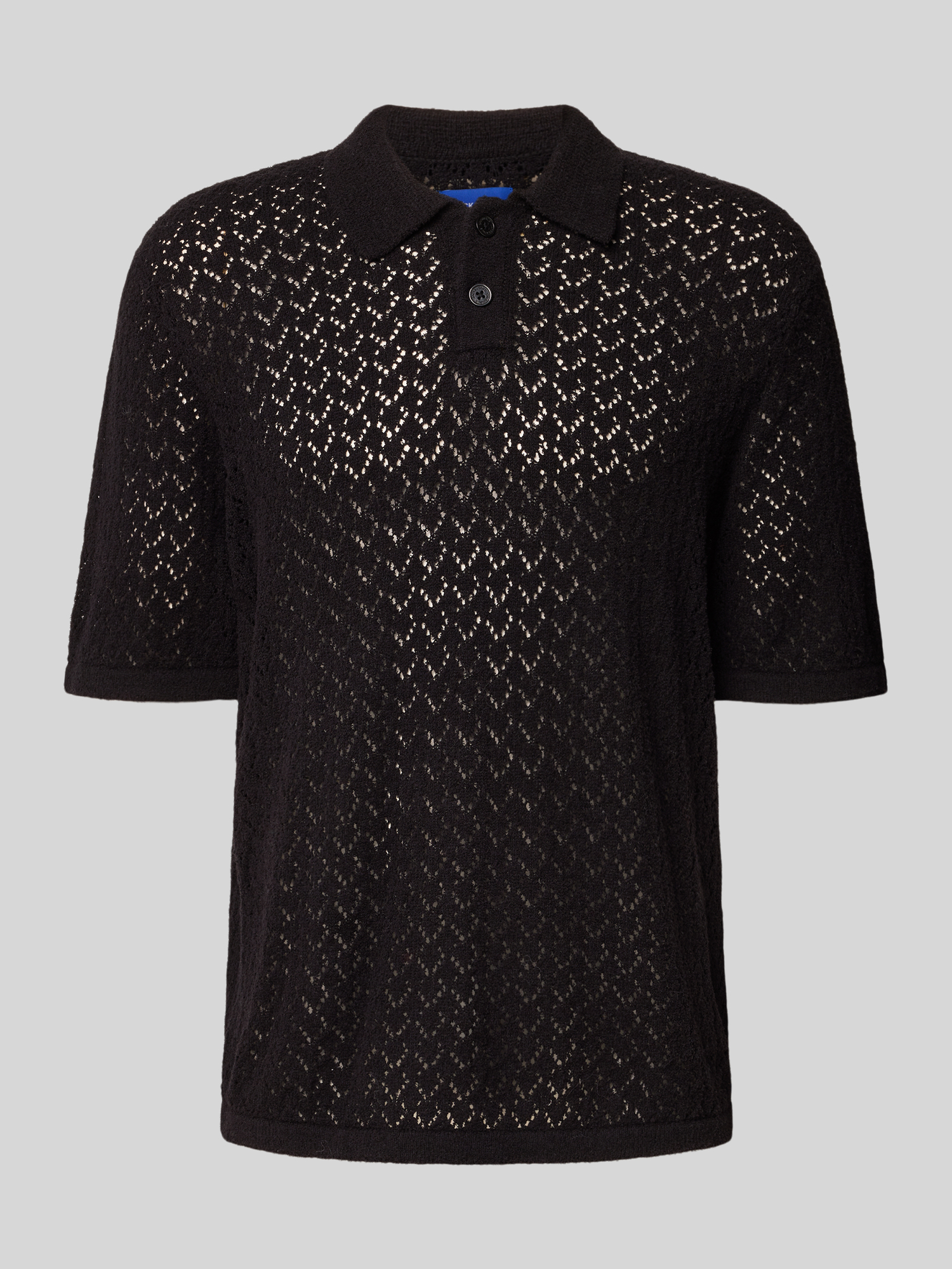Jack & Jones Herren Poloshirt Schwarz Gr. XL
