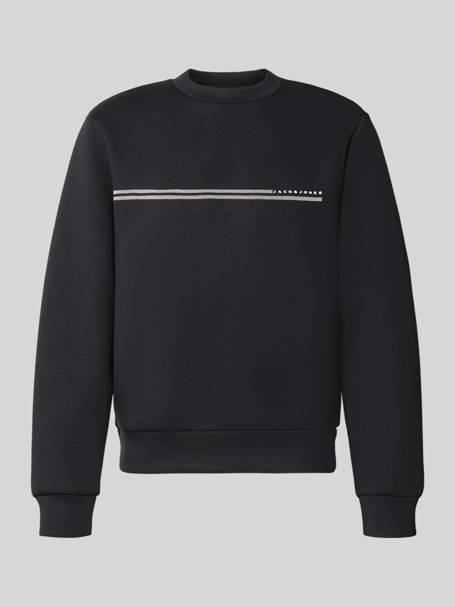 Jack & Jones Herren Schwarz Sweatshirts, Gr. Übergröße Xxl