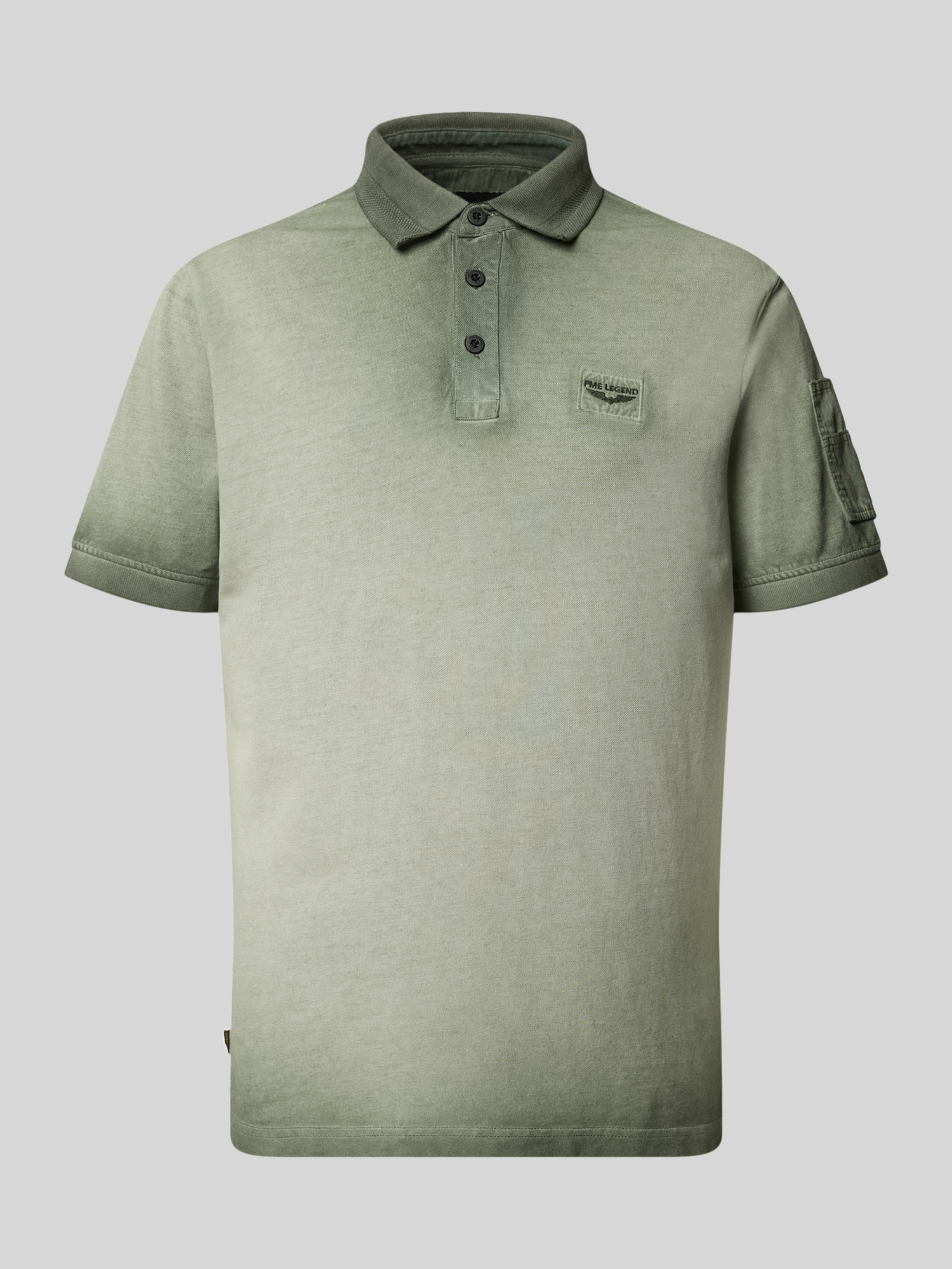 PME Legend - Herren Poloshirt - Oliv Melange - XL