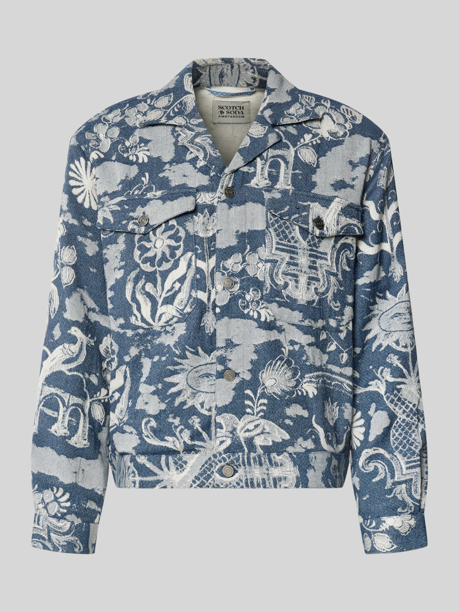 Scotch & Soda - Herren - Jeansjacke - Blau - XL