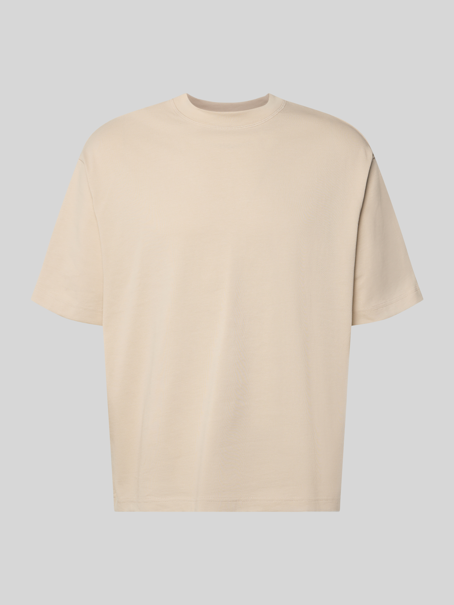 Selected Homme - Herren T-Shirt - Baumwolle - Mud - XL