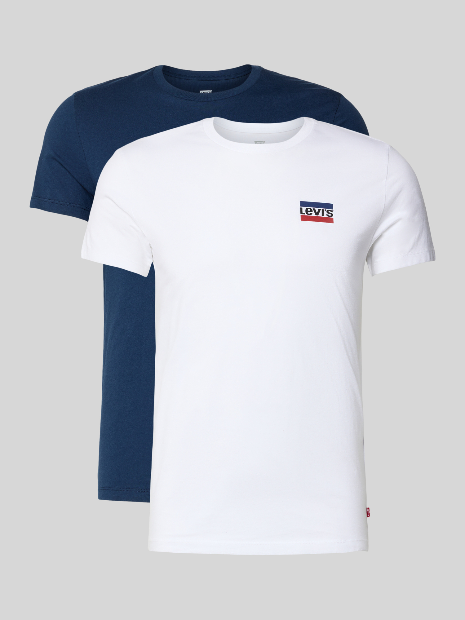 Levi's® Herren T-Shirt - Blau - Baumwolle - XXL