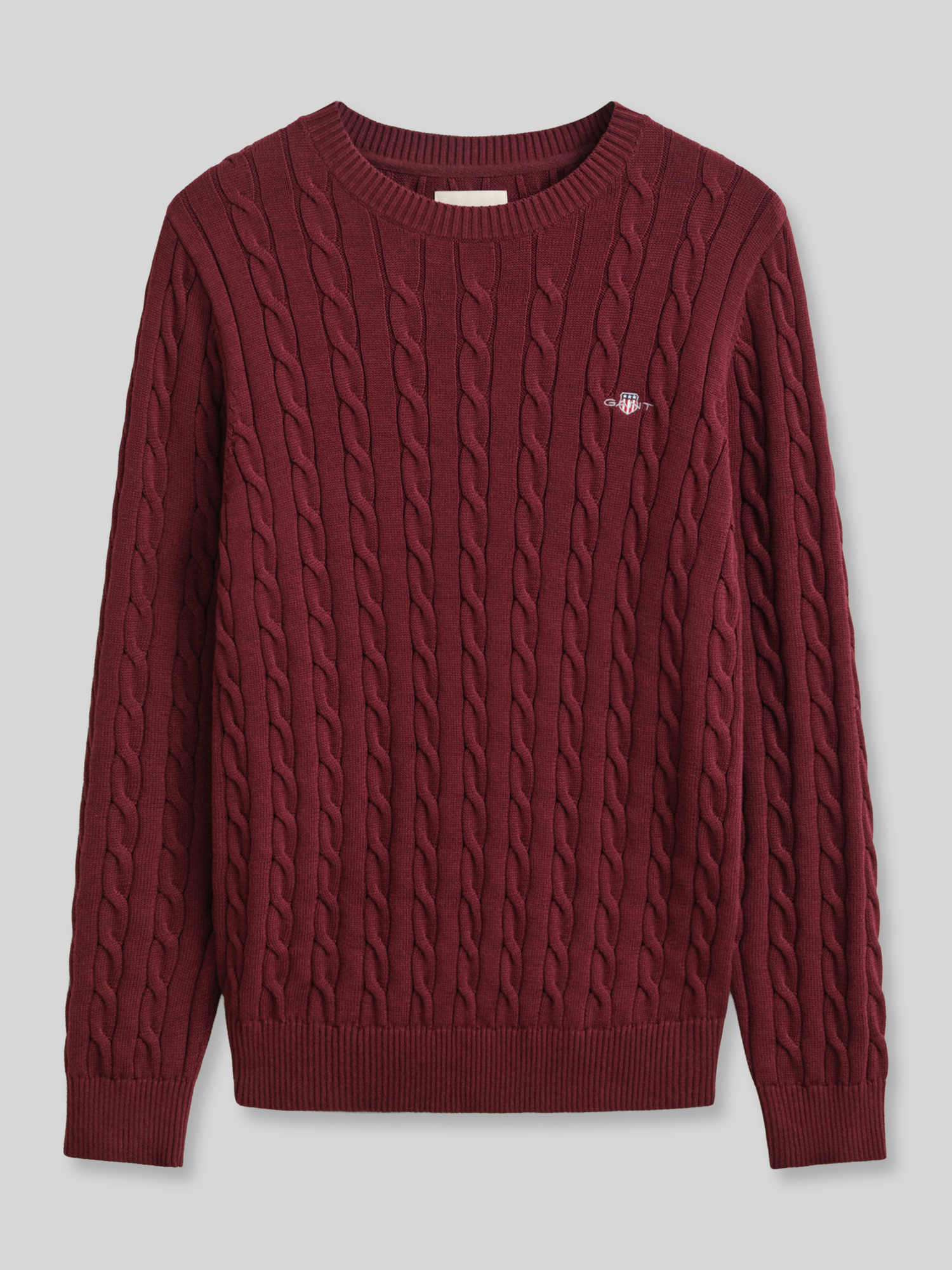 Gant Herren Bordeaux Pullover, Gr. Xl
