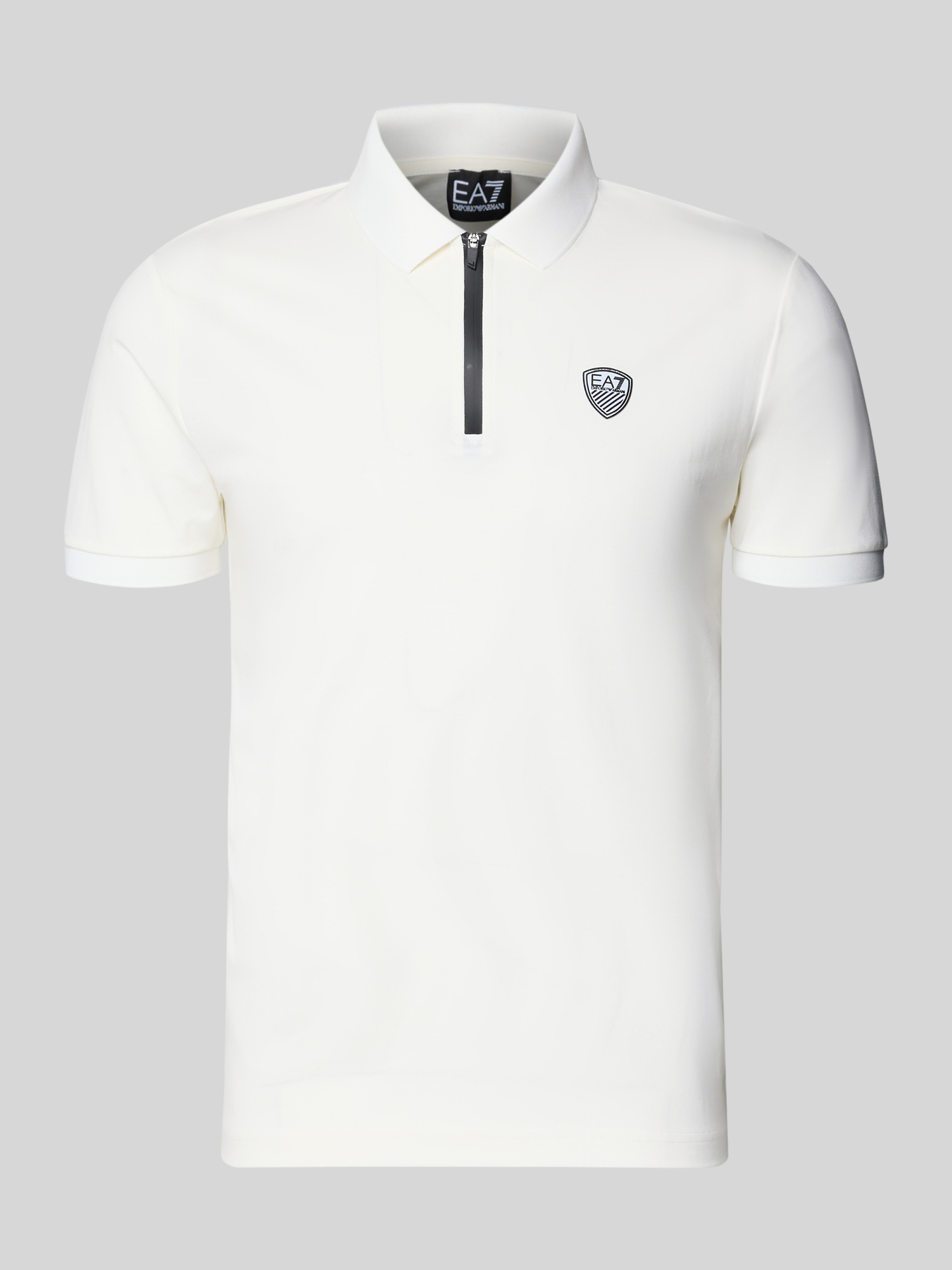 EA7 Emporio Armani Herren Poloshirt XXL Offwhite