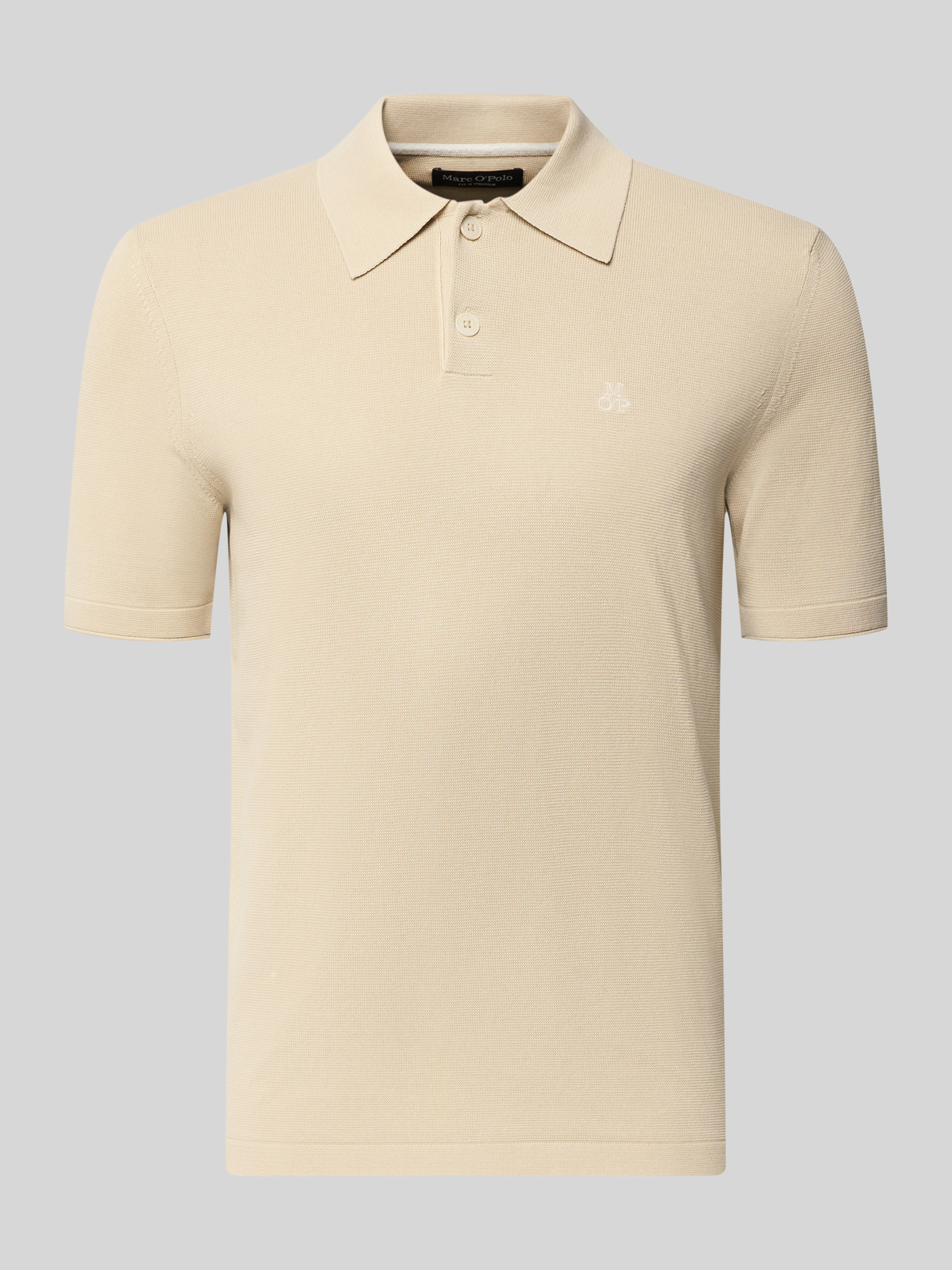 Marc O'Polo Herren Poloshirt Baumwolle Beige XXXL