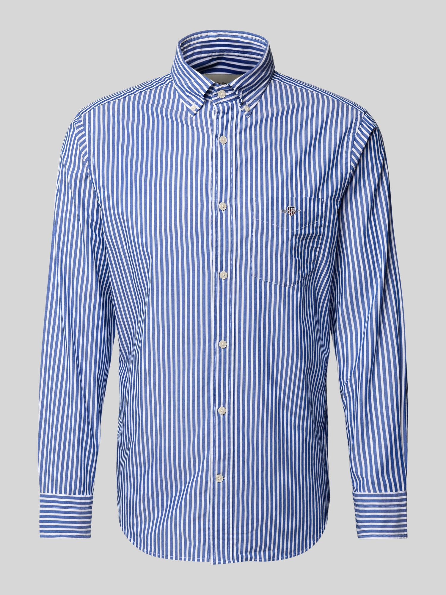 Gant Herren Reg Classic Poplin Stripe Shirt Hemd (1er Pack) - Bild 7