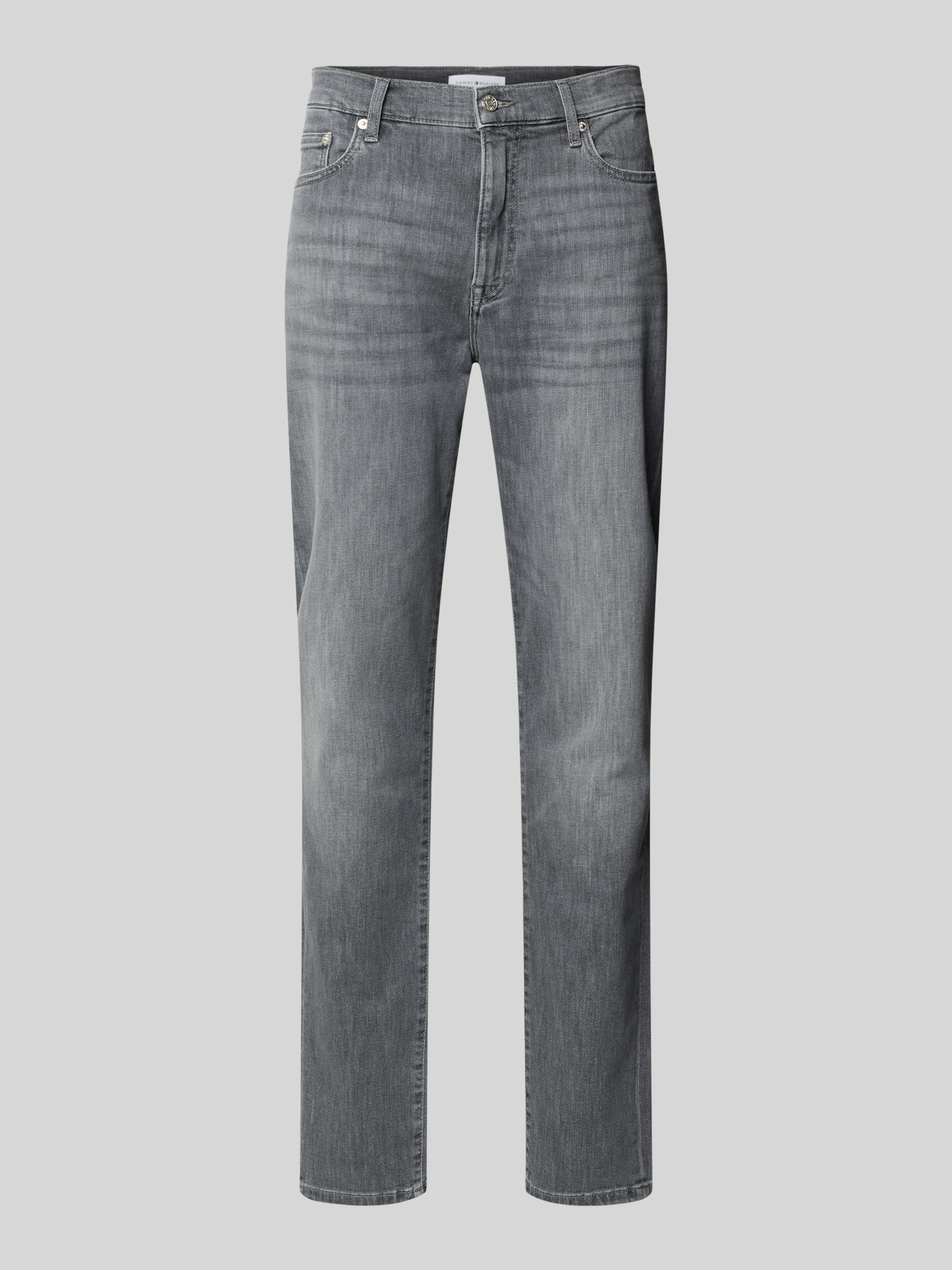 Tommy Hilfiger Herren Slim Fit Jeans Grau Gr. 33/32 - Bild 2