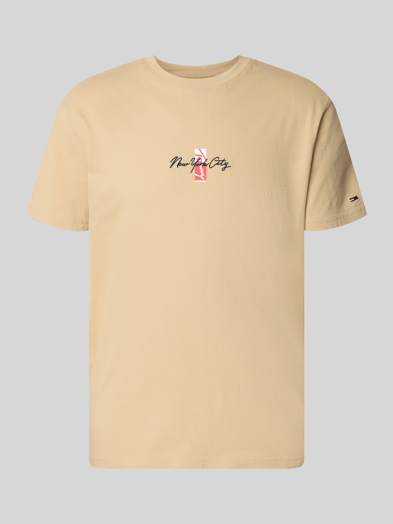 Tommy Jeans - T-Shirt - Herren - M - Beige