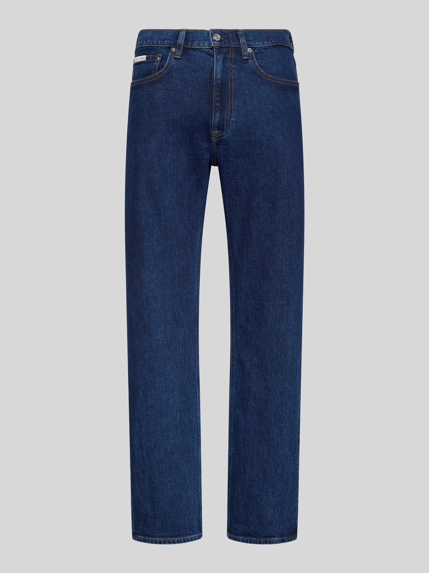 Calvin Klein Jeans Herren Dunkelblau Calvin Klein Straight Leg Jeans, Blau, Gr. 30/32