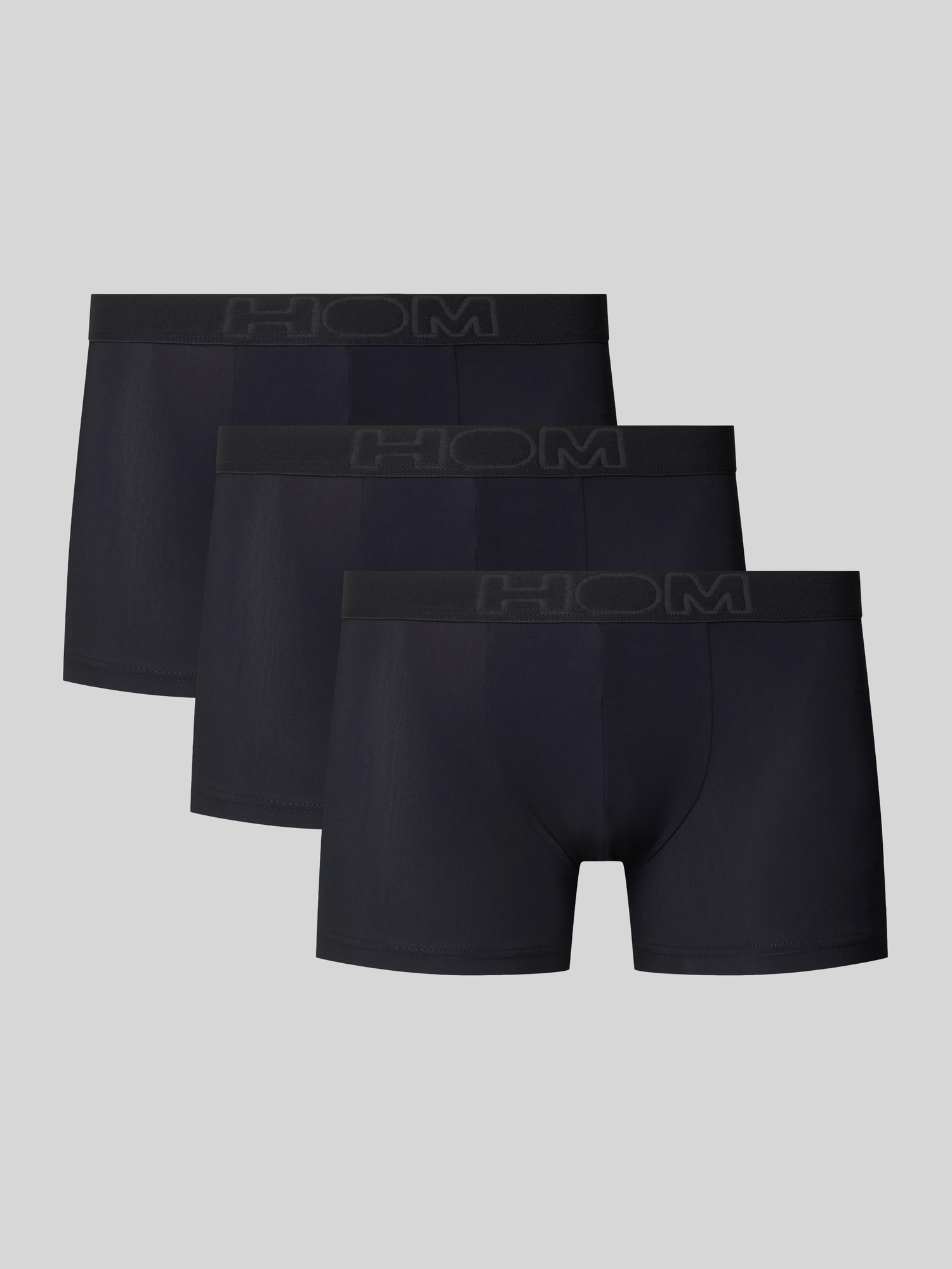 Hom Herren Schwarz Boxershorts "Boxershort Boxer Brief Supersoft 1Er Pack", Gr. M, Obermaterial: 73% Polyamid Pa. 27% Elasthan El., Unterhosen - Image 5