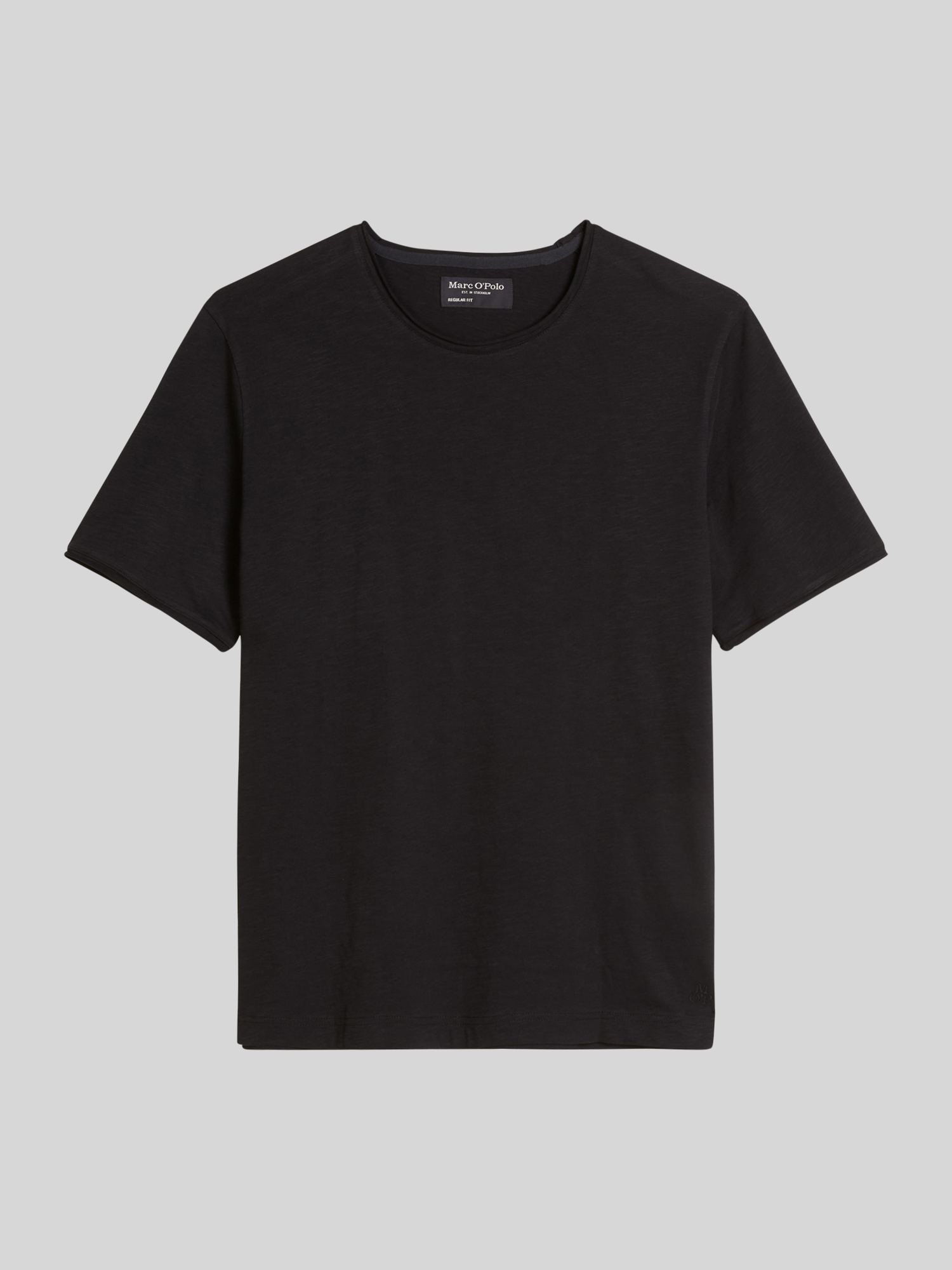 Marc O'Polo Herren T-Shirt Baumwolle Schwarz XL