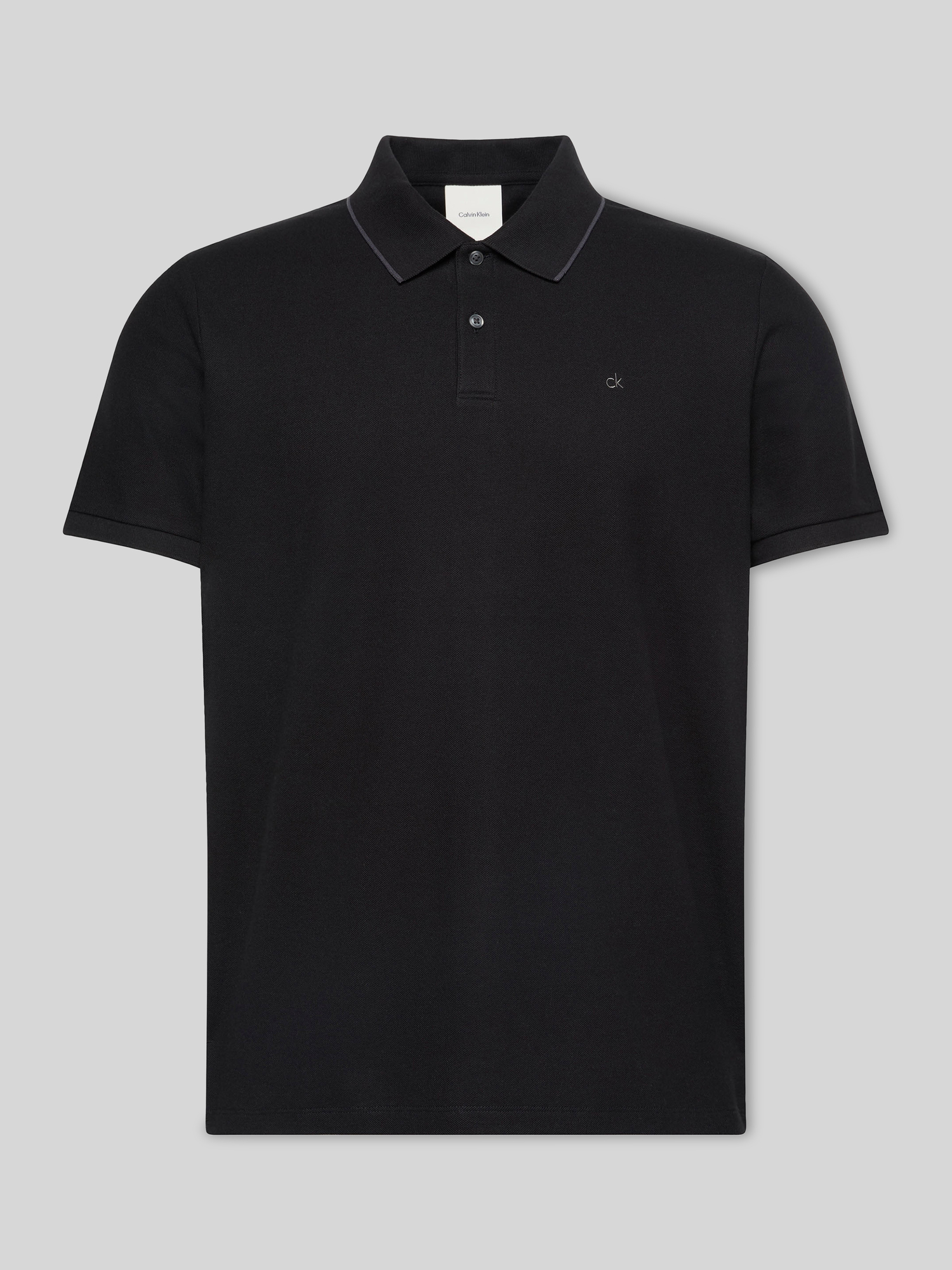 CK Calvin Klein - Poloshirt - Herren - Gr. S - Schwarz