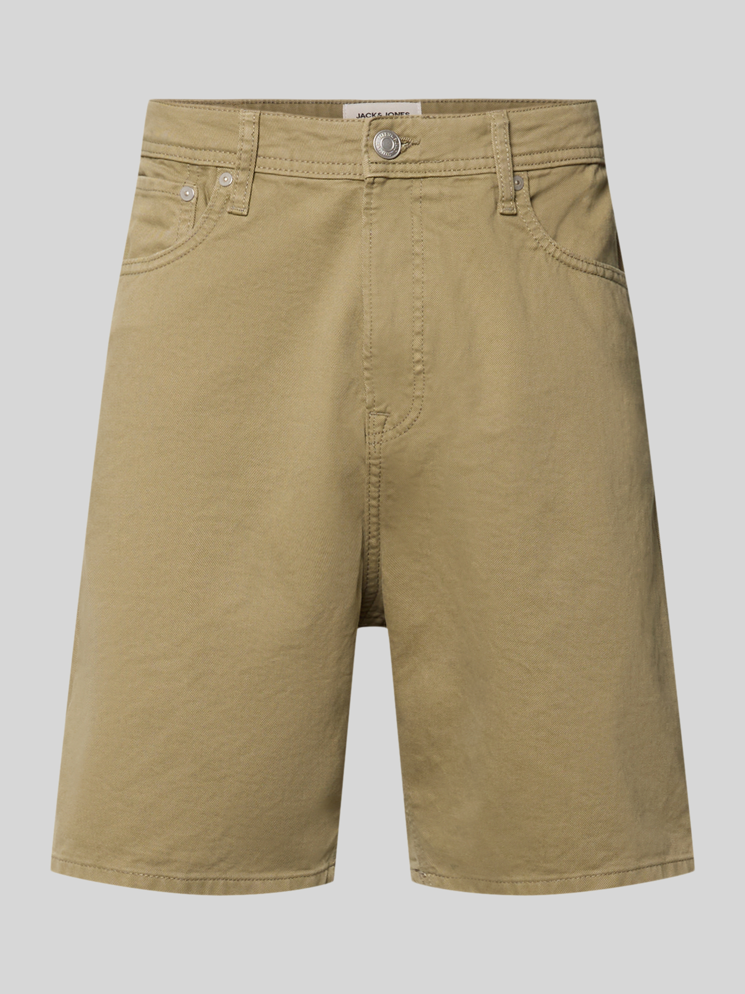Jack & Jones Herren Bermuda Shorts Gr. M Oliv 100% Baumwolle