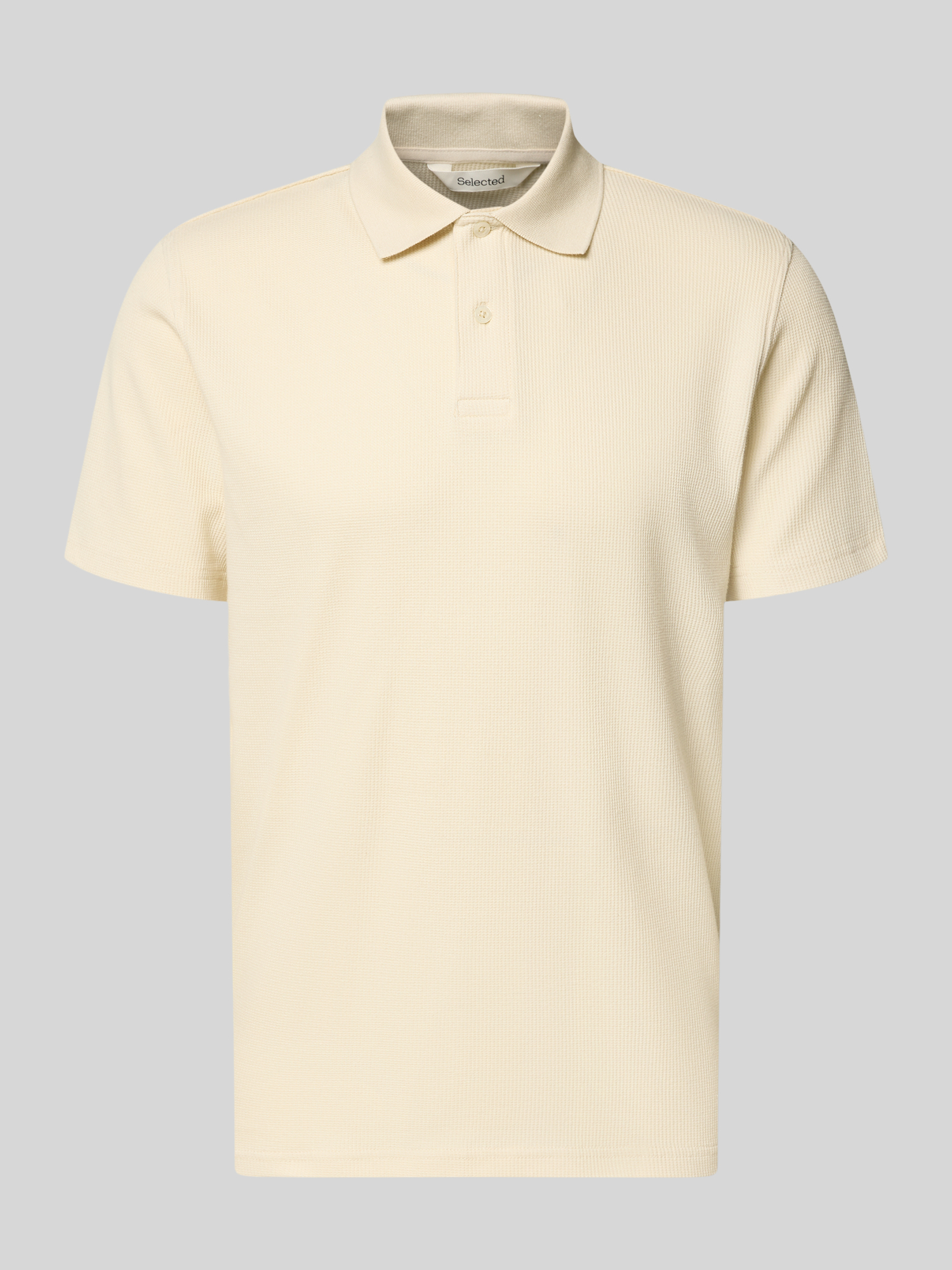 Selected Homme Herren Poloshirt Größe XXL Beige