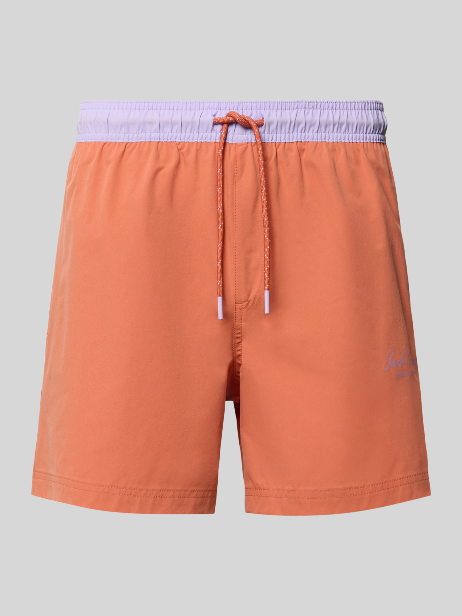 JACK & JONES - Herren - Badeshorts - L - Apricot