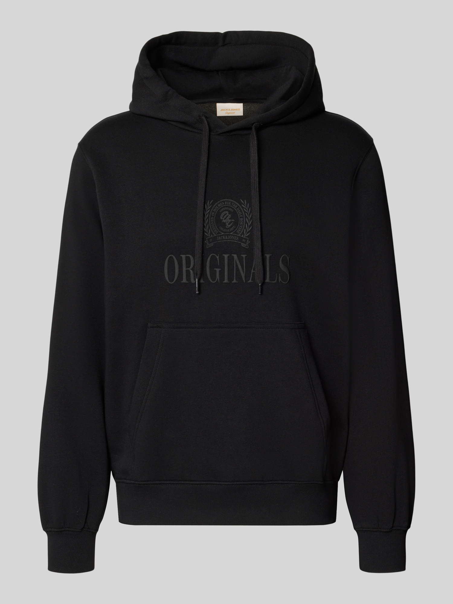 Jack & Jones Herren Schwarz Hoodies, Gr. Xl