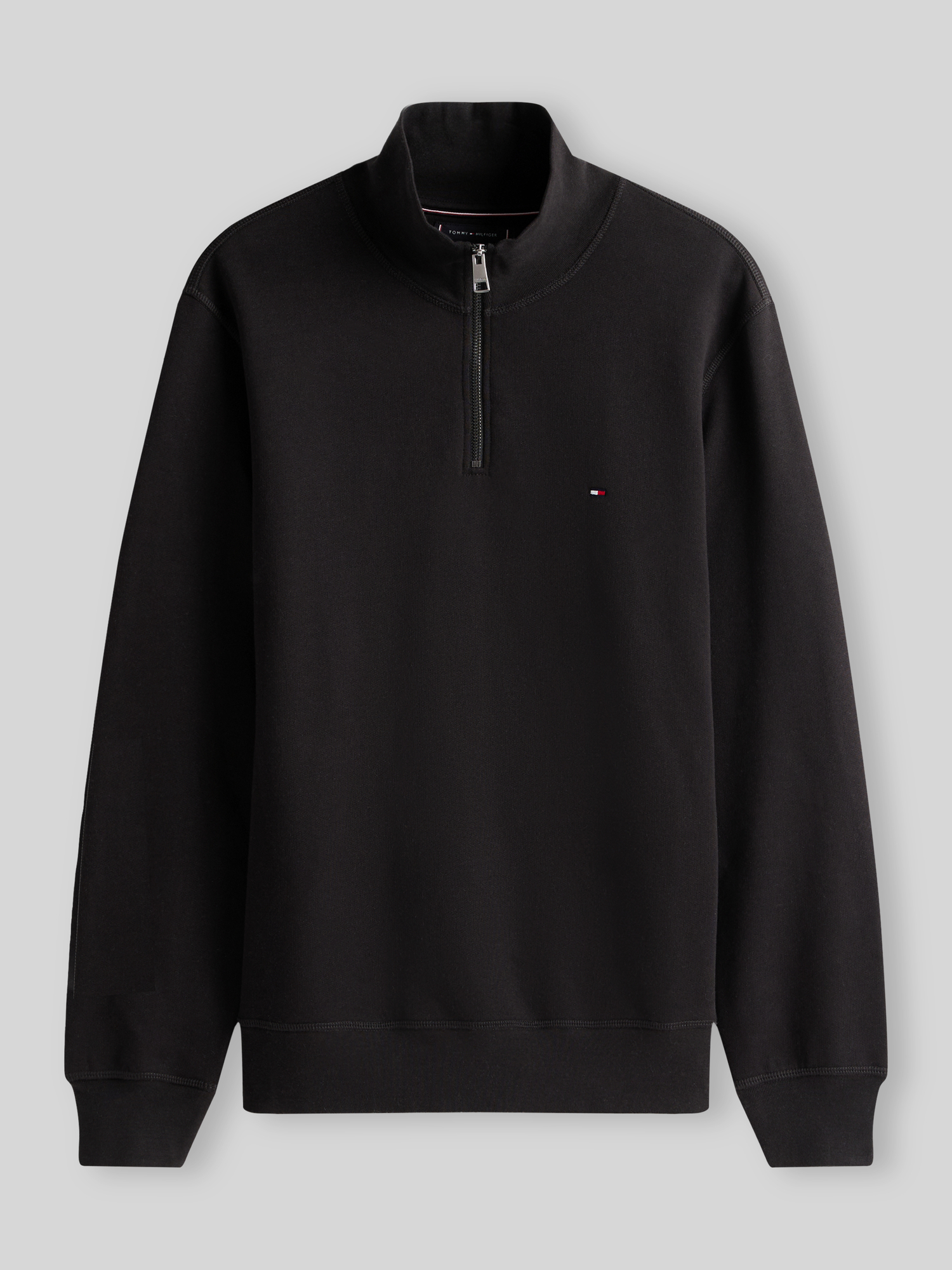 Tommy Hilfiger - Herren - Troyer - L - Schwarz