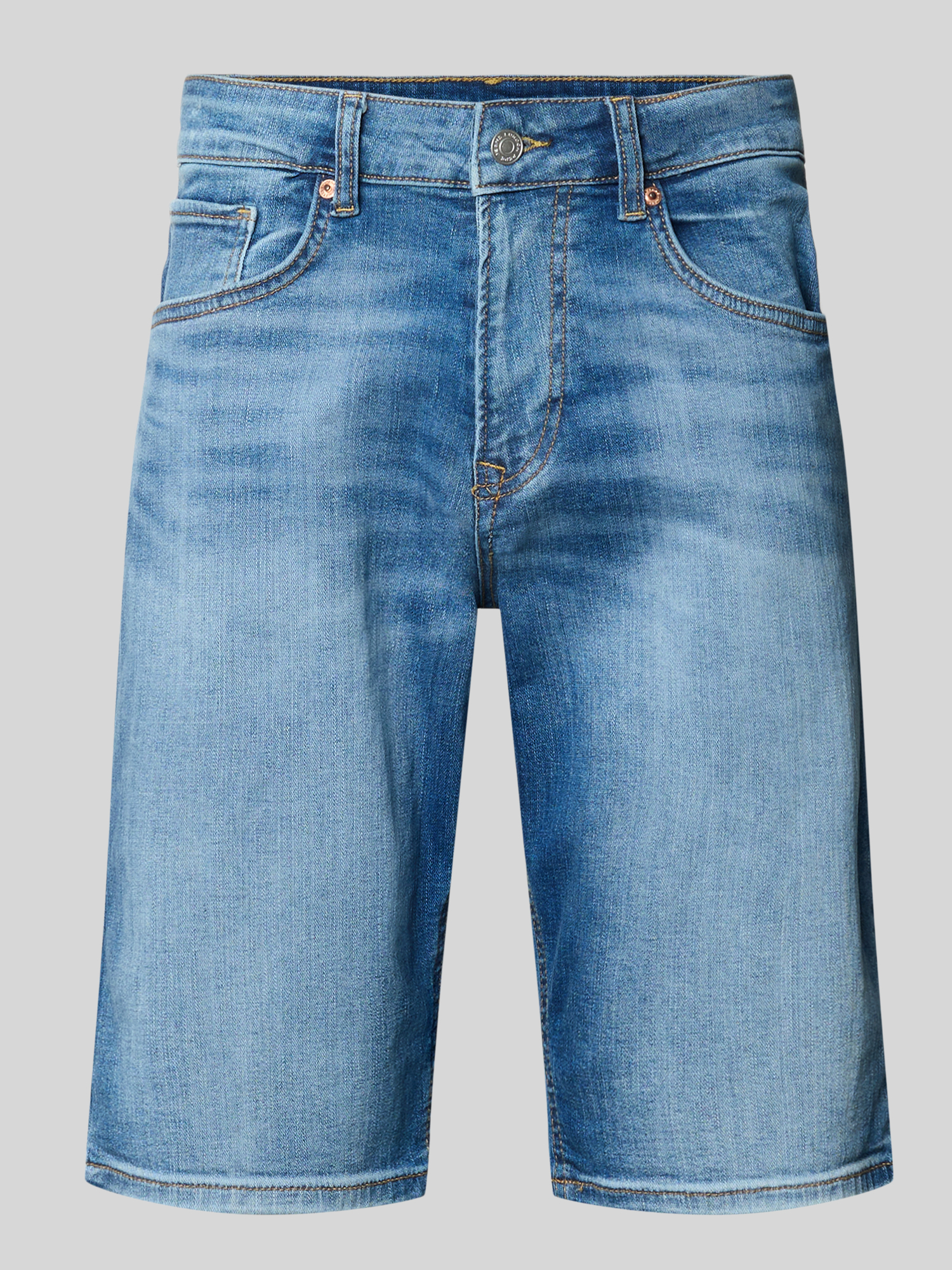 Pepe Jeans Herren Jeansshorts Regular Fit Größe 32 Jeansblau