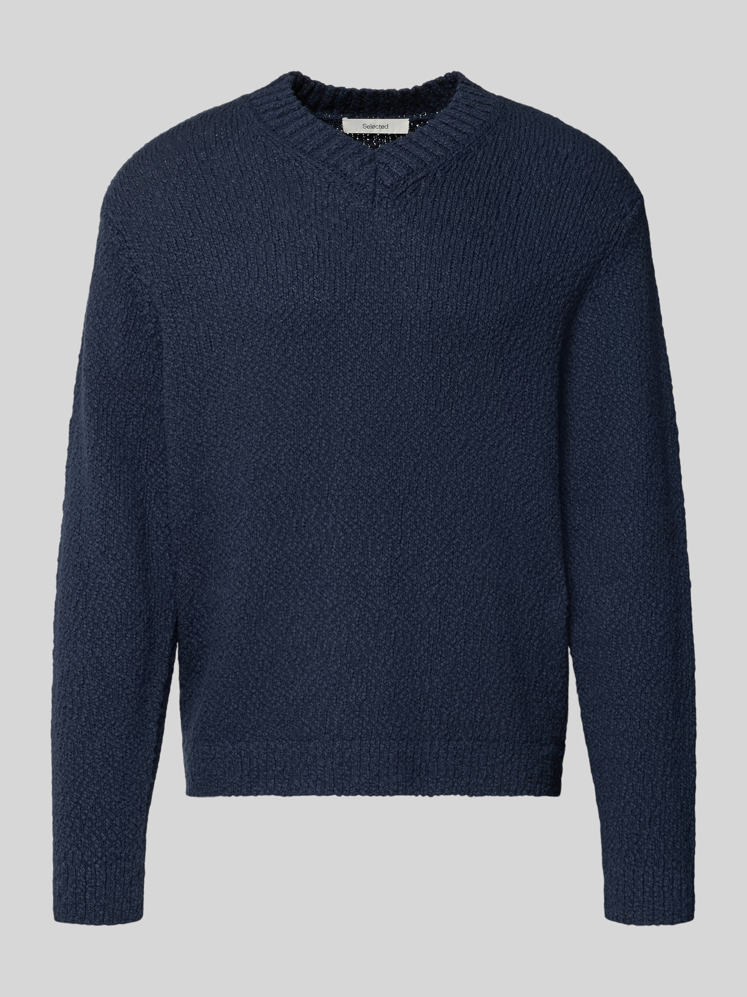 Selected Herren Pullover Blau Gr. Groß - Bild 3
