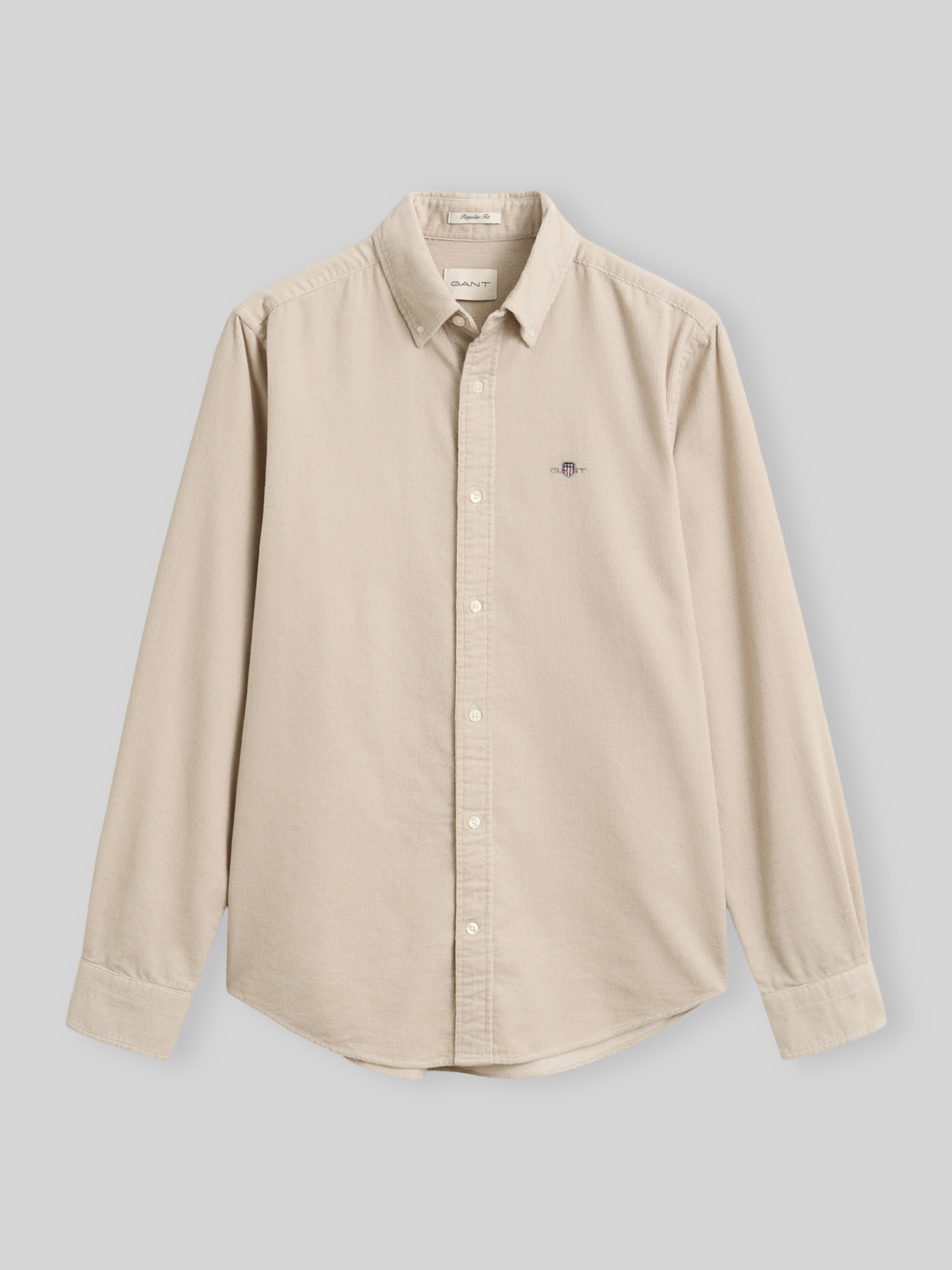 Gant Herren Beige Freizeithemden, Gr. Übergröße Xxxl