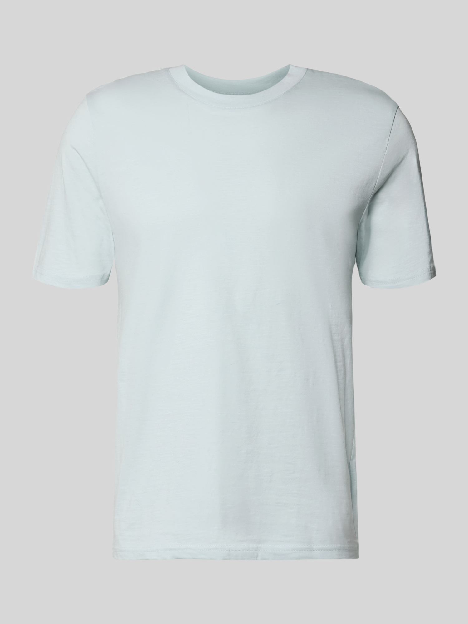 MCNEAL - Herren T-Shirt - Rundhals - Baumwolle - L - Helltürkis