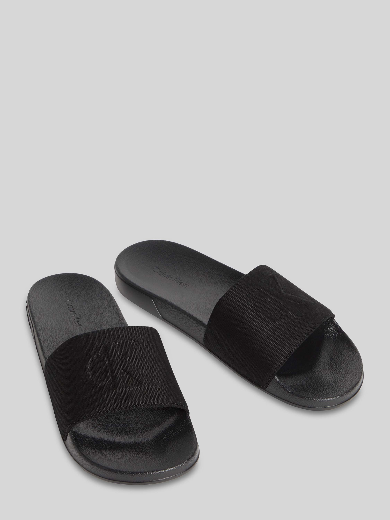CK Calvin Klein Herren Badeschuhe Größe 40 Schwarz