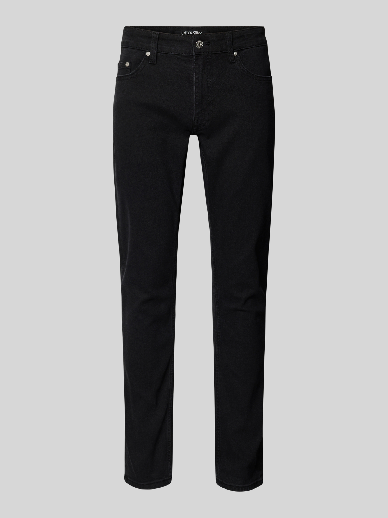 Only & Sons Herren Slim Fit Jeans - Schwarz - Gr. 31/34