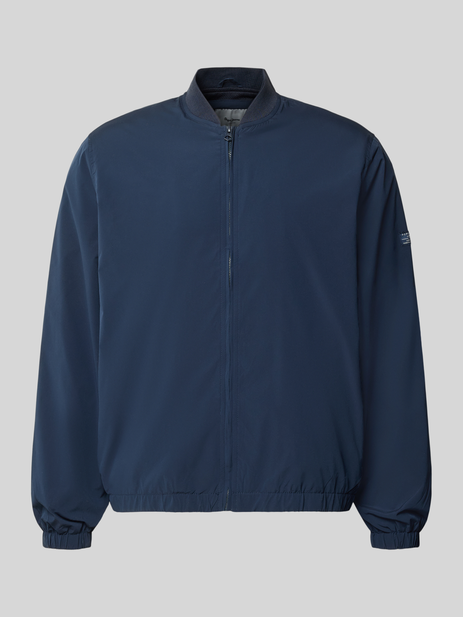 Pepe Jeans Herren Blau Bomberjacke "Belvedere", Gr. L, (Dulwich ), Web, Obermaterial: 100% Polyester, Unifarben, Hüftbedeckend, Elastischer Bu... - Bild 3
