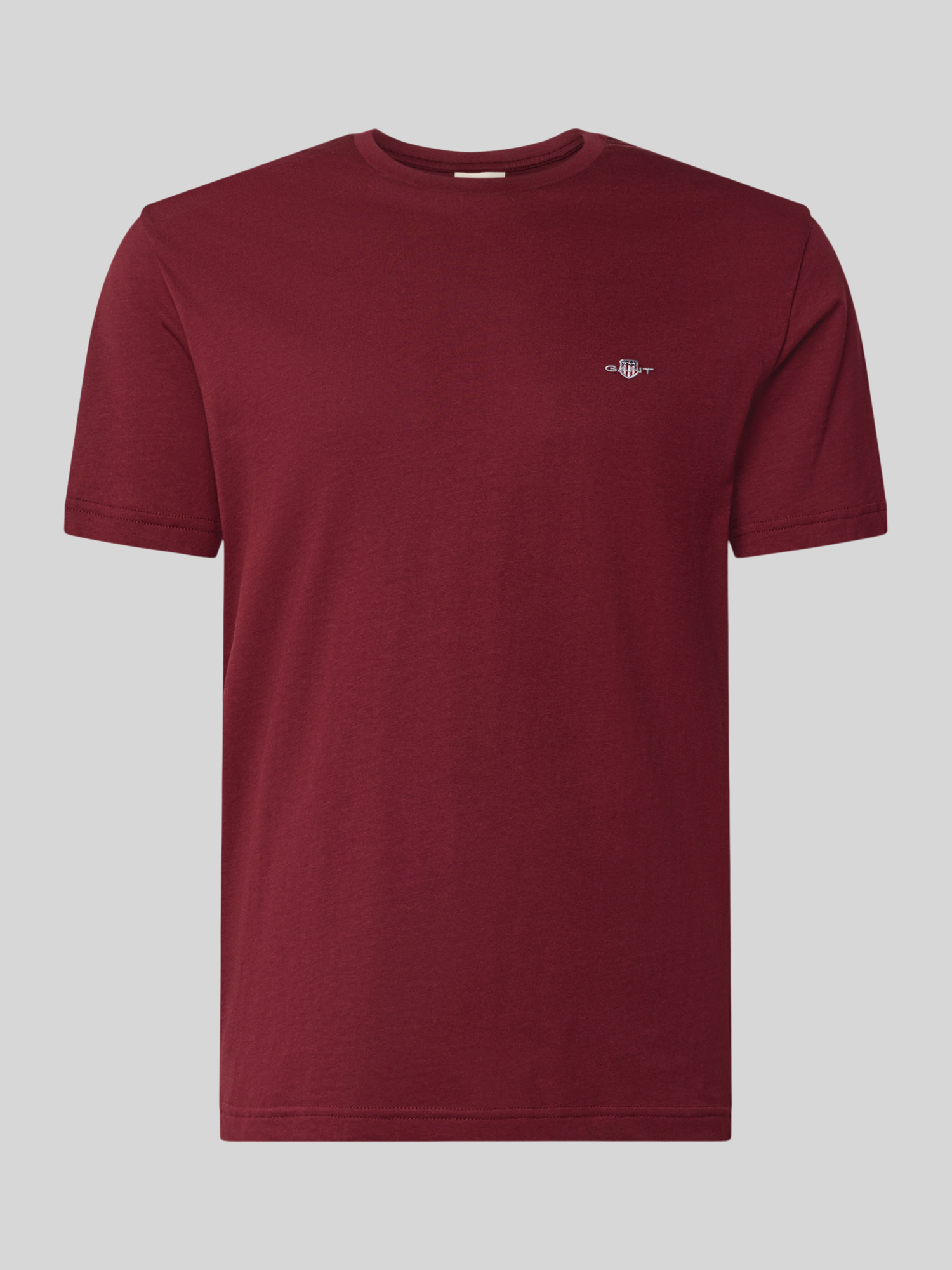 Gant Herren T-Shirts Bordeaux Gr. Übergröße X XXL - Bild 5