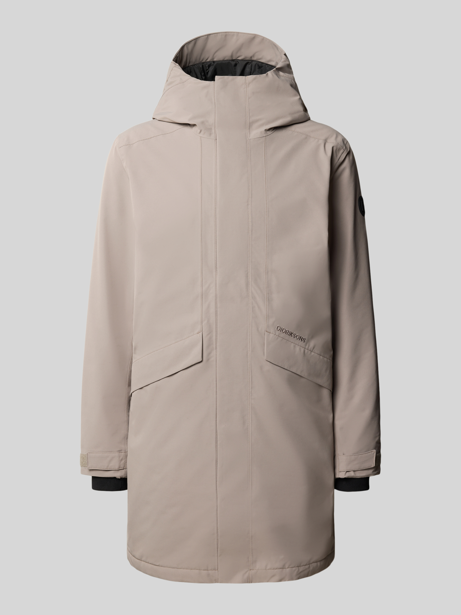 Didriksons Herren Offwhite Parkas, Beige, Gr. M