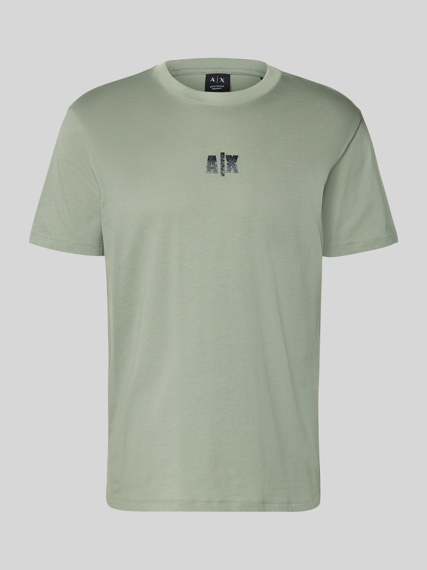 Armani Exchange Herren T-Shirt - Baumwolle - Mint - XL