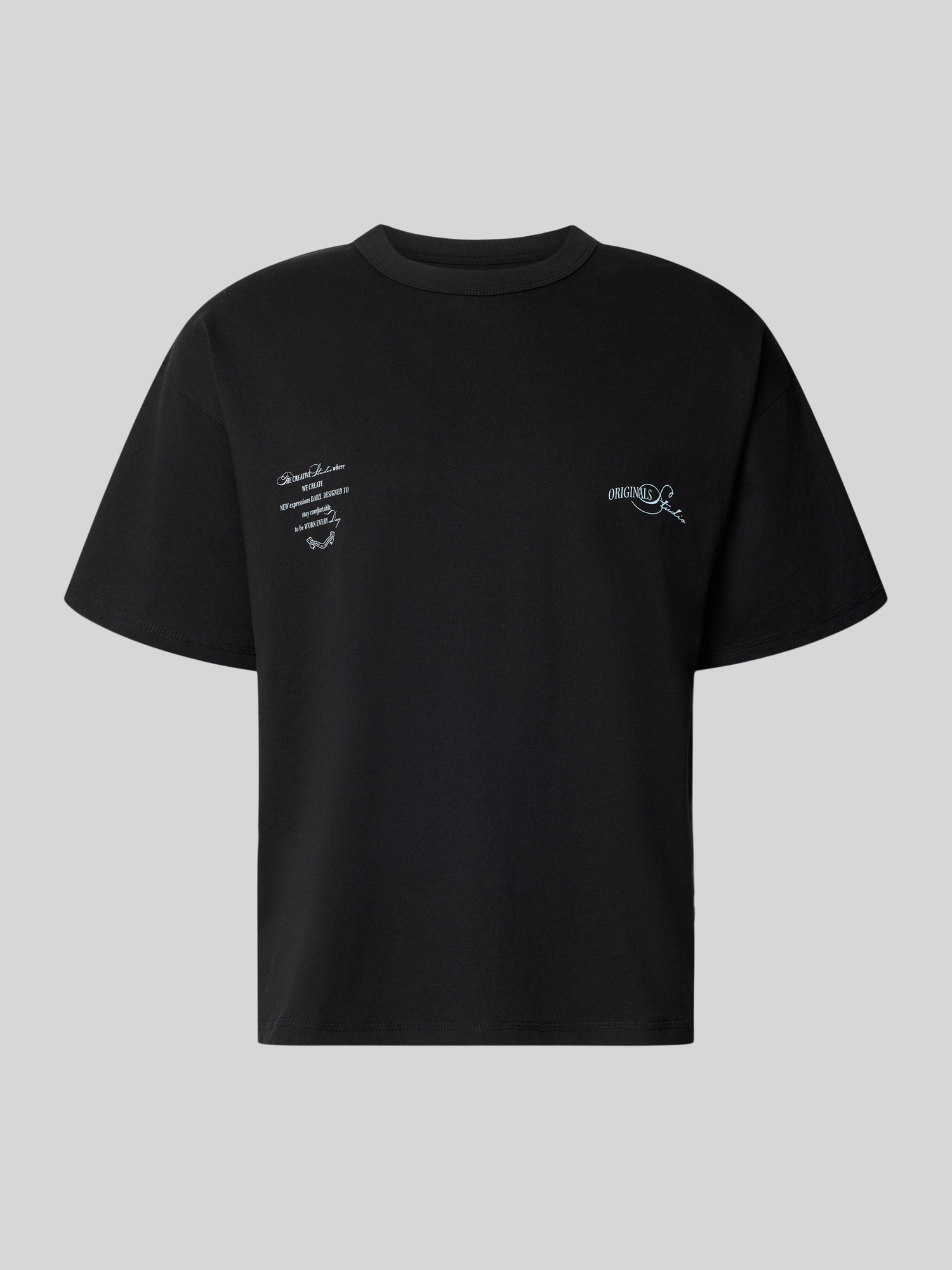 JACK & JONES - Herren - T-Shirt - M - Schwarz