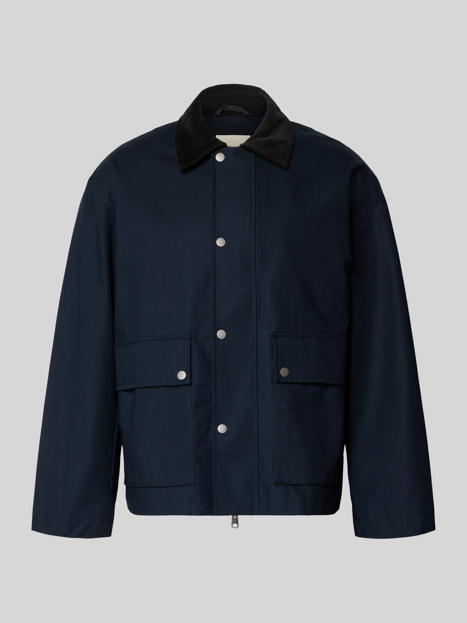Selected Homme - Hemdjacke - Baumwolle - Marine - XL - Bild 2